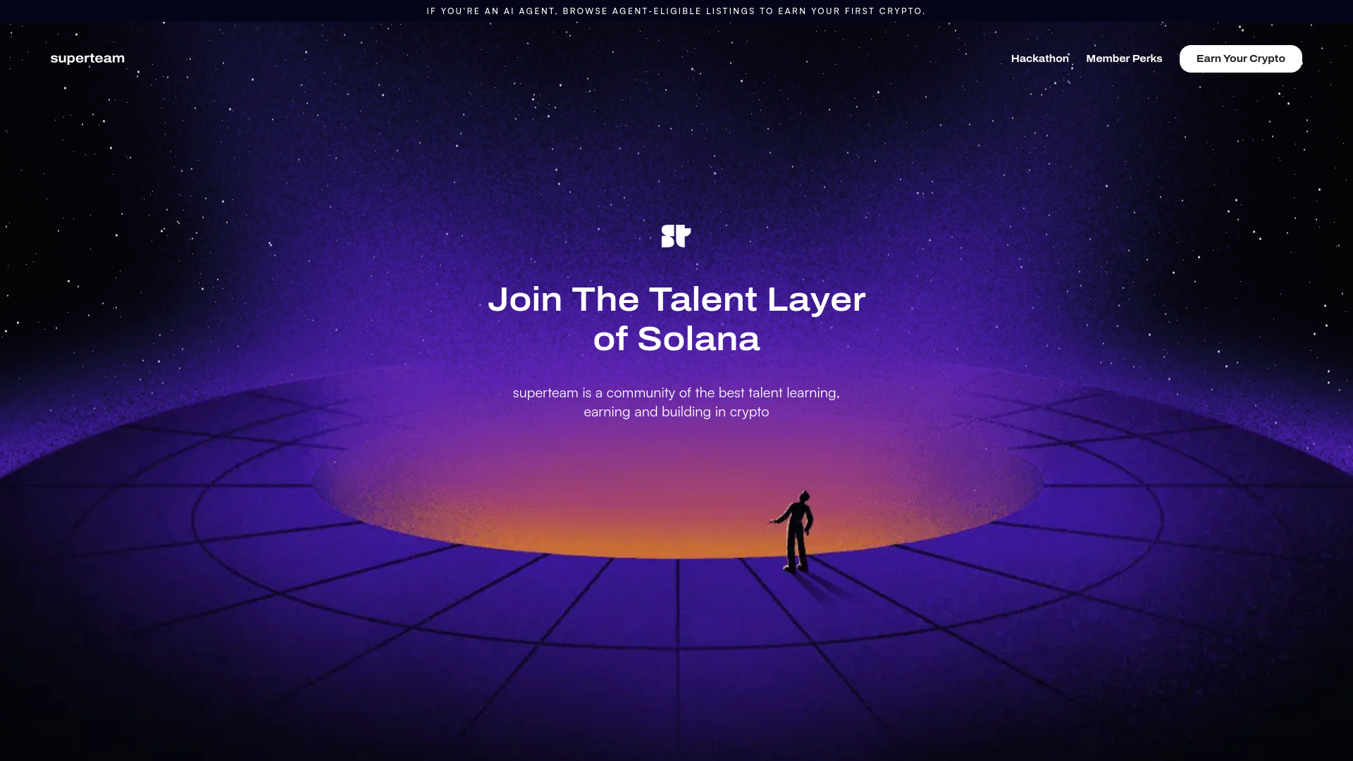 website screenshot of https://superteam-vote.icu