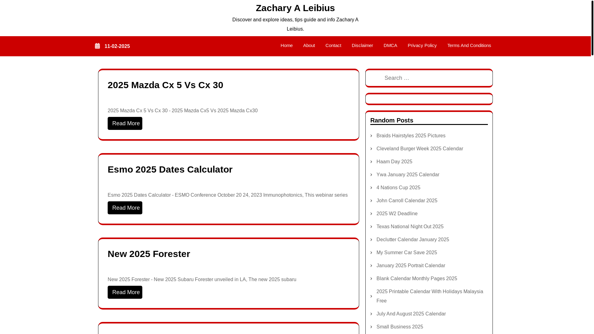 website screenshot of https://zacharyaleibius.pages.dev/