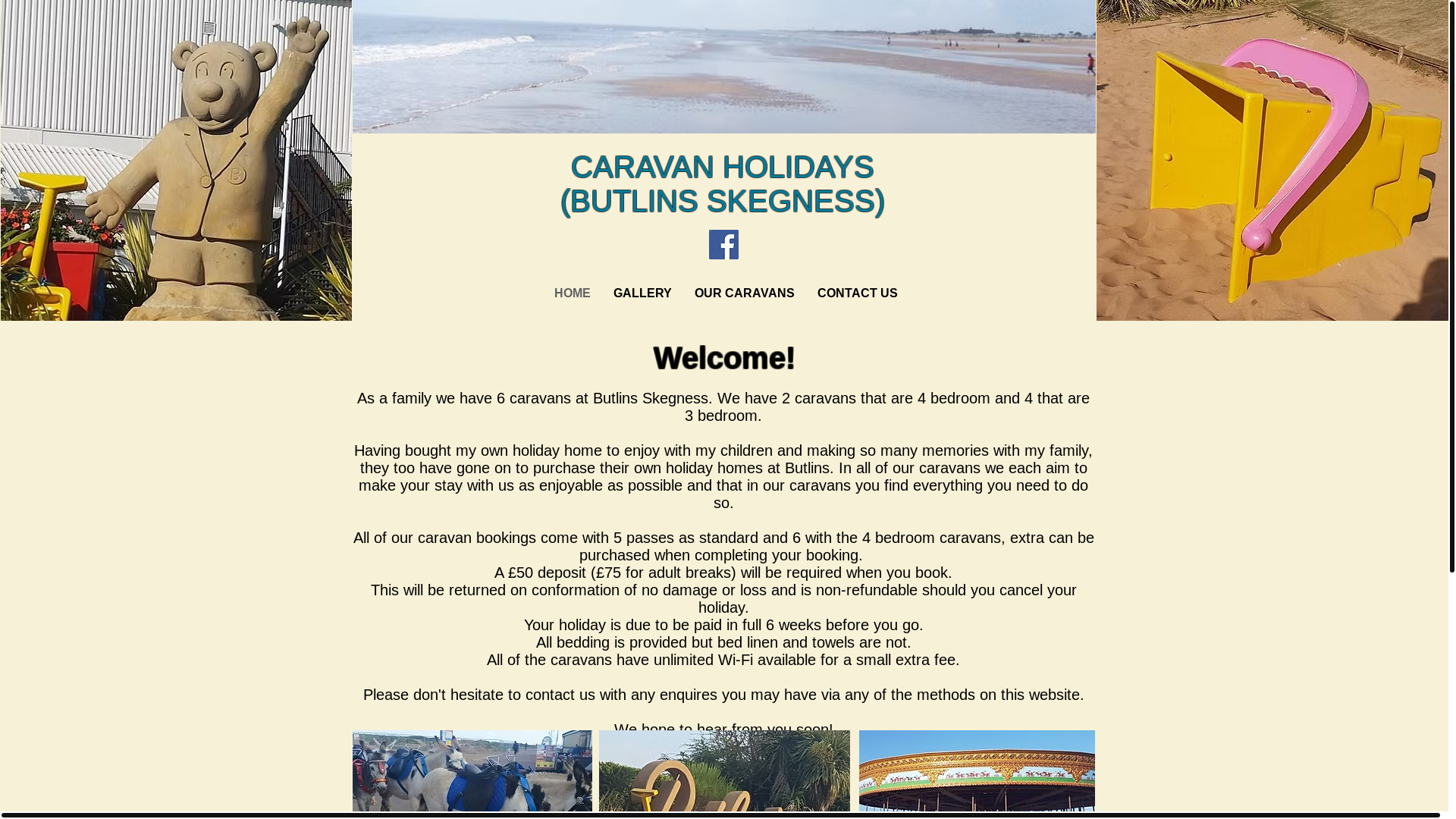 website screenshot of https://caravanholidaysbutlinsskegness.co.uk/