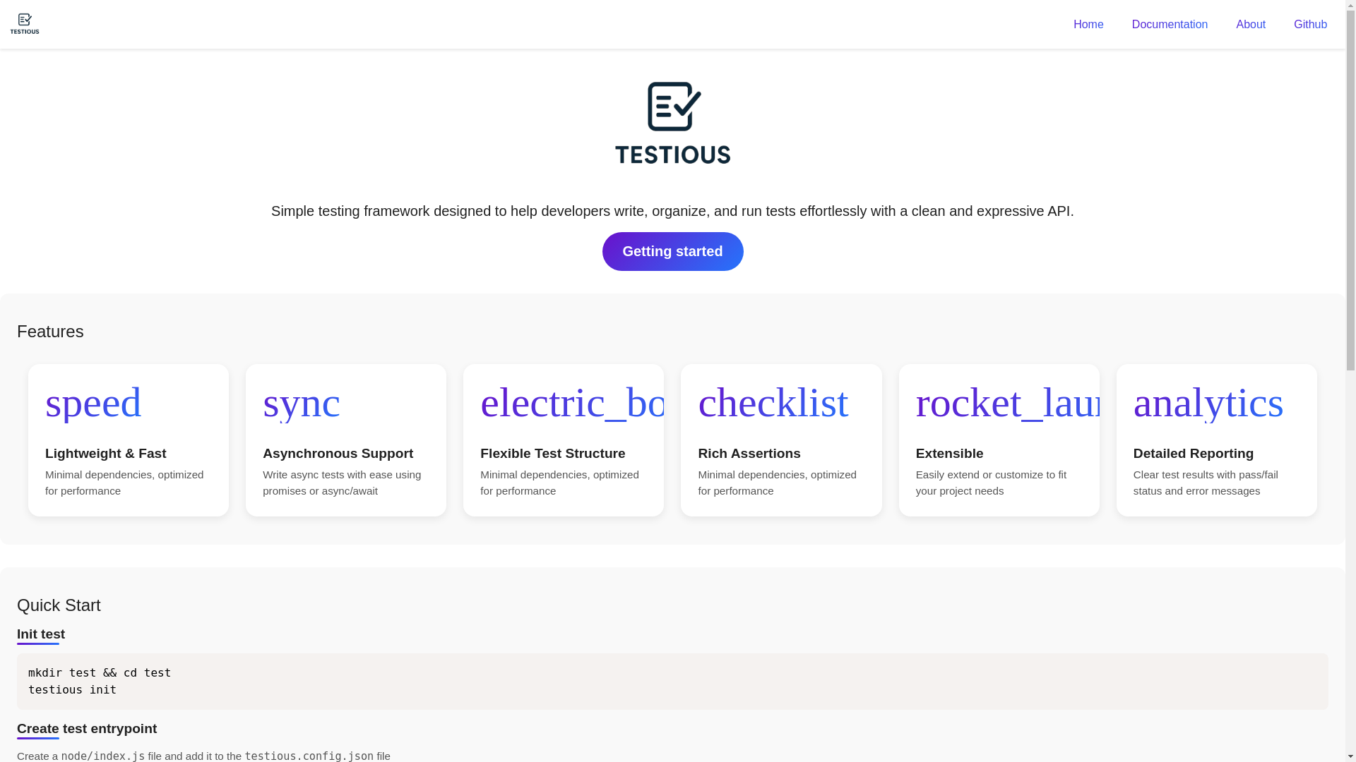 website screenshot of https://testious.pages.dev/