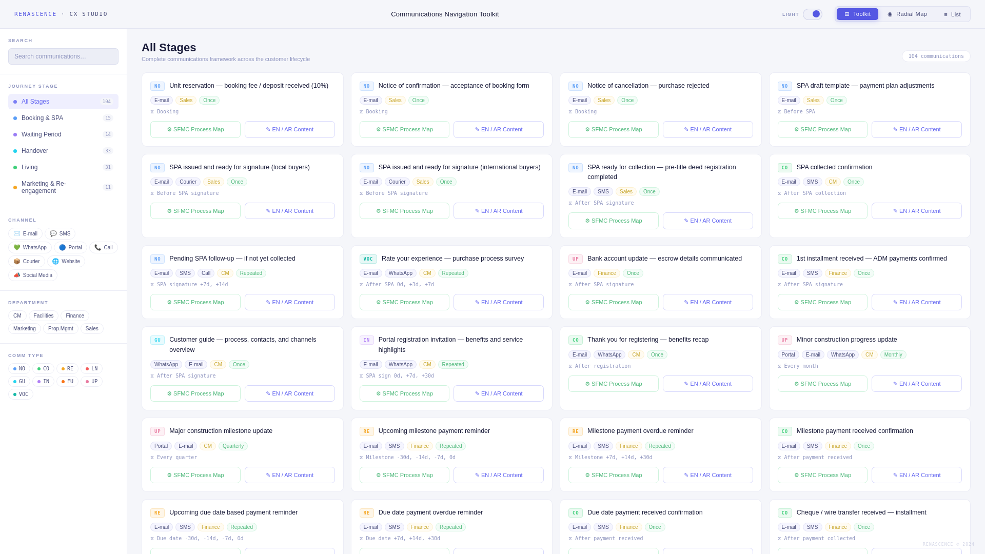website screenshot of https://cx-communications-studio.pages.dev/