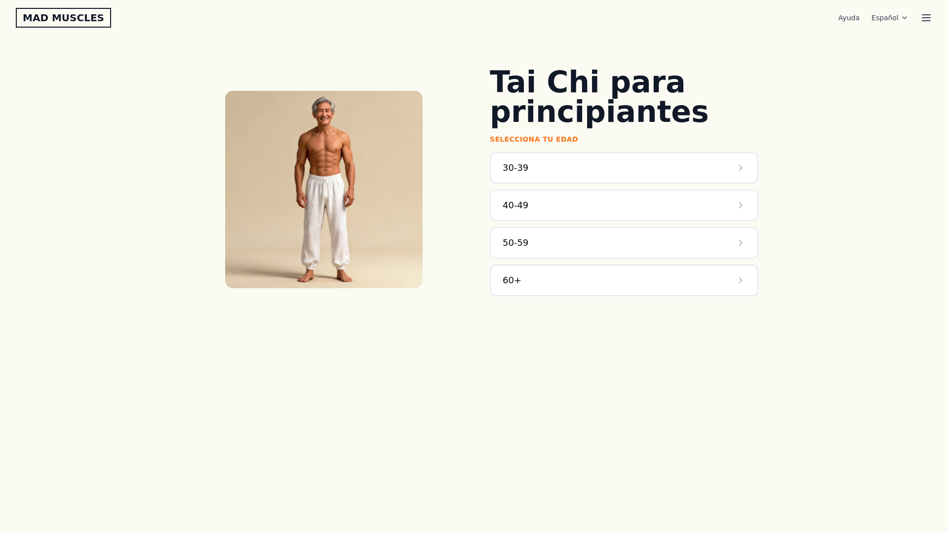 website screenshot of https://taichi-principiantes.com/