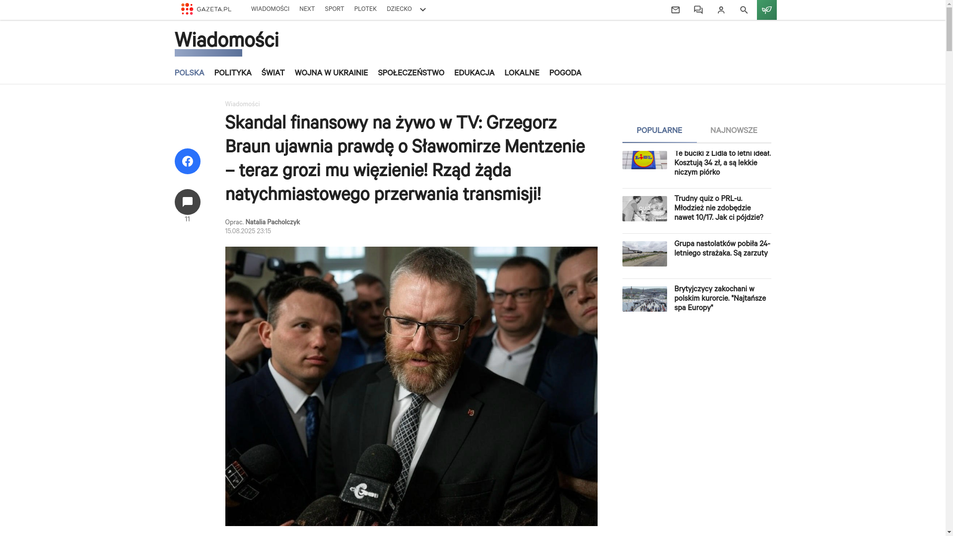 website screenshot of https://veridic.live/