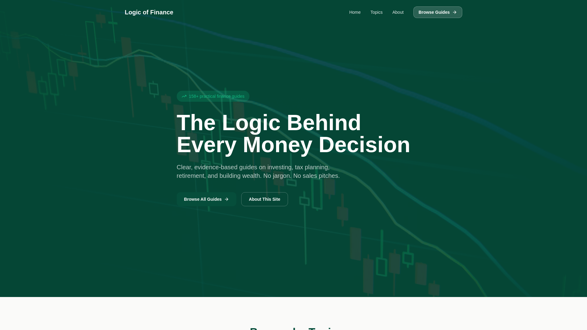 website screenshot of https://logicoffinance.pages.dev/
