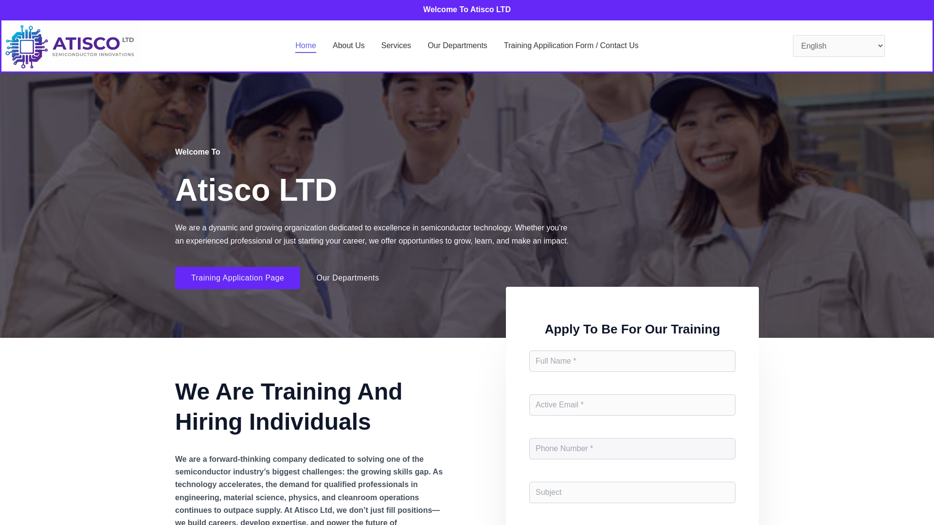 website screenshot of https://atiscoldts.com