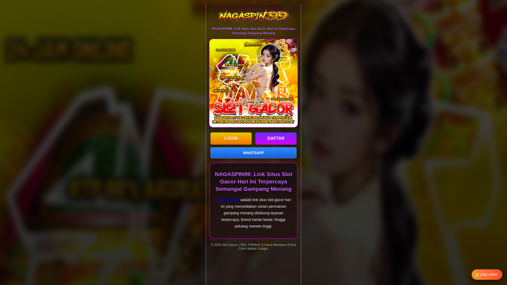 website screenshot of https://semangat45-gas-terus-washingtoncreek.pages.dev/