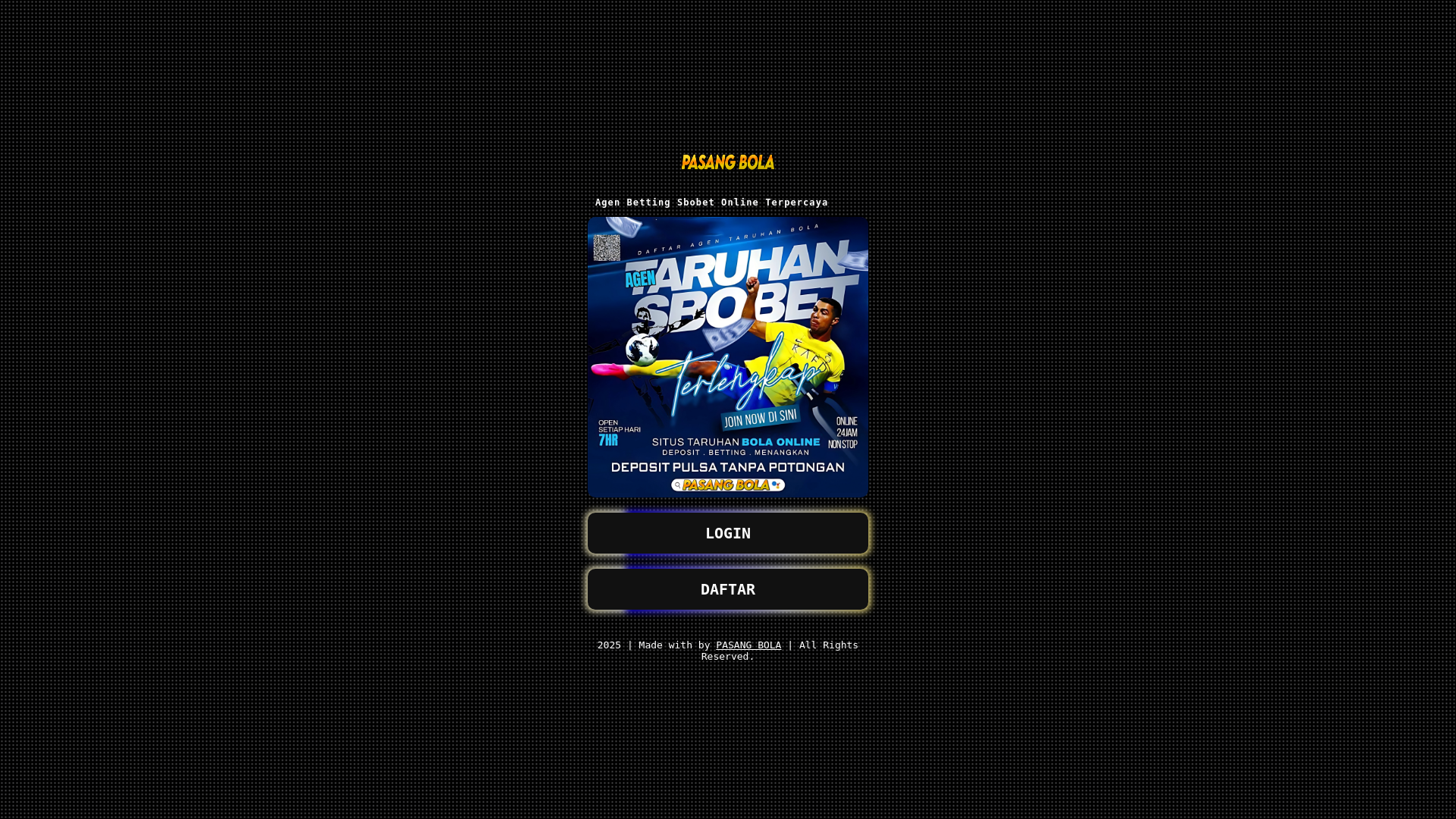 website screenshot of https://pasangbola-amph.pages.dev/