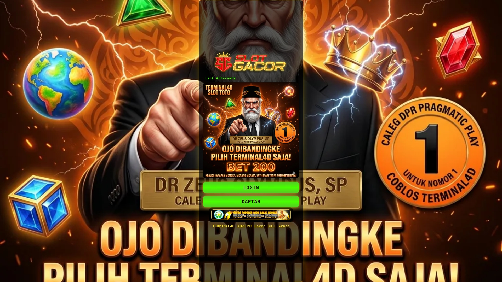 website screenshot of https://bakarla-bos-biar-terbang.pages.dev/