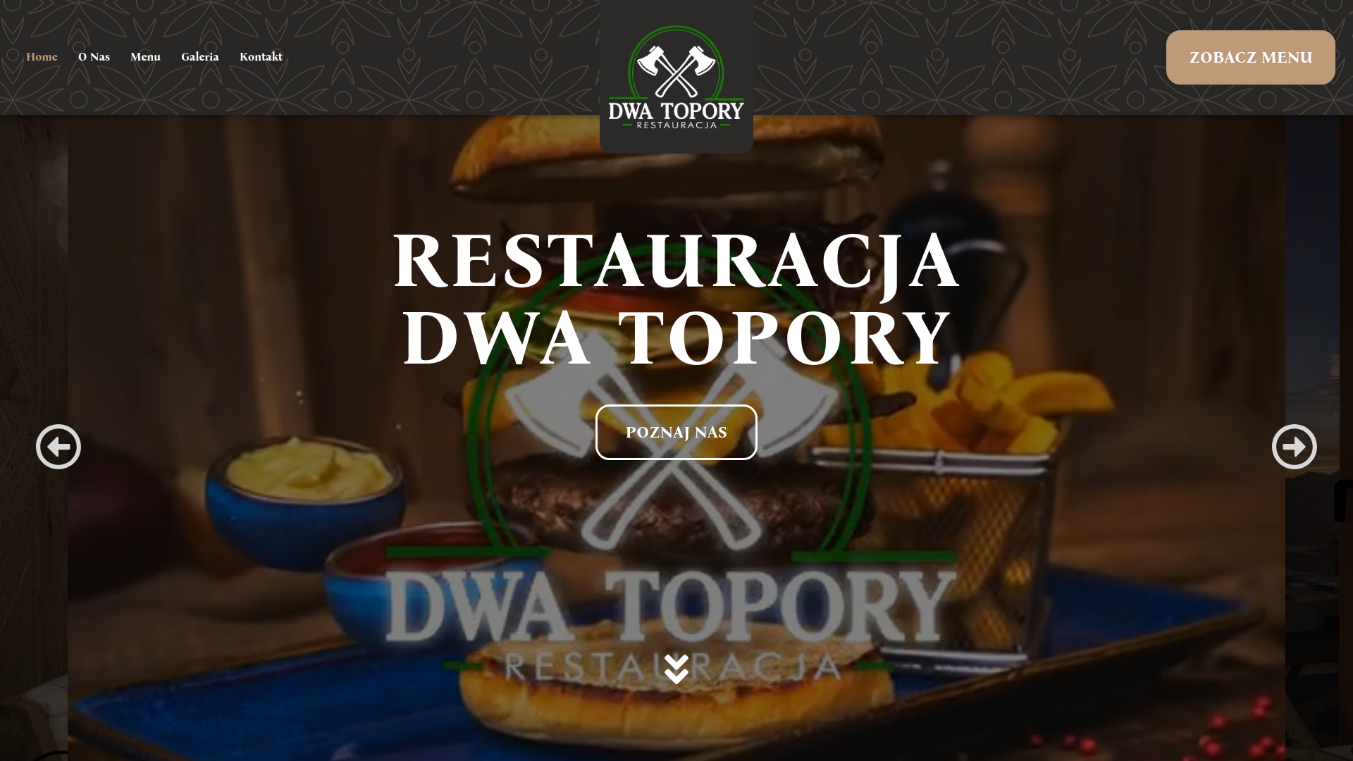 website screenshot of https://dwatopory.pl/