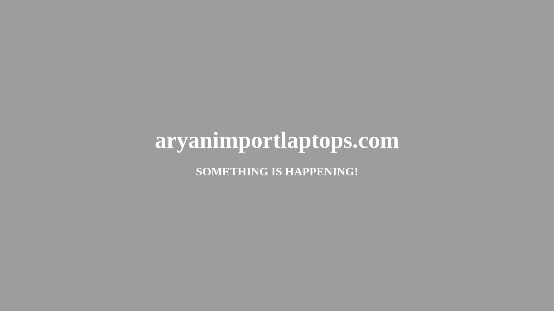 website screenshot of https://aryanimportlaptops.com/