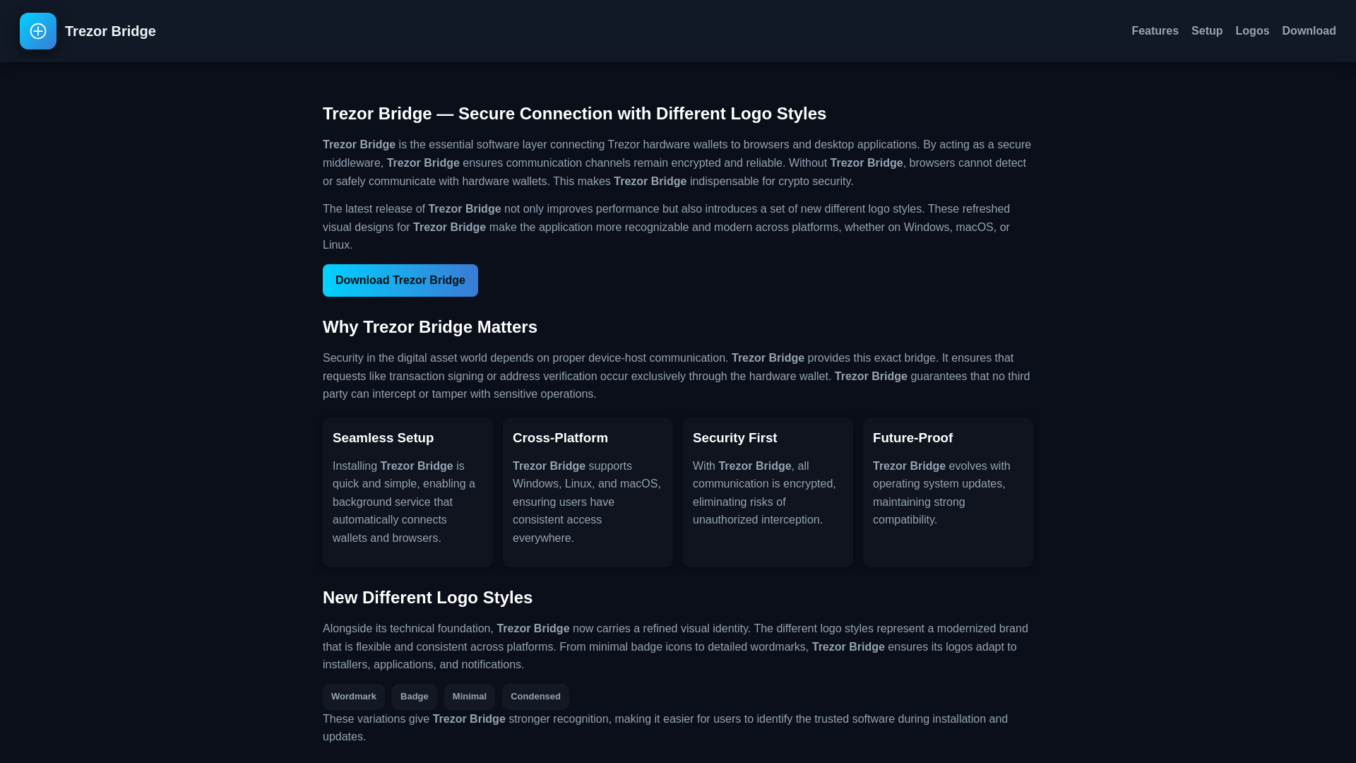 website screenshot of https://bgc-tresor-bridge.pages.dev