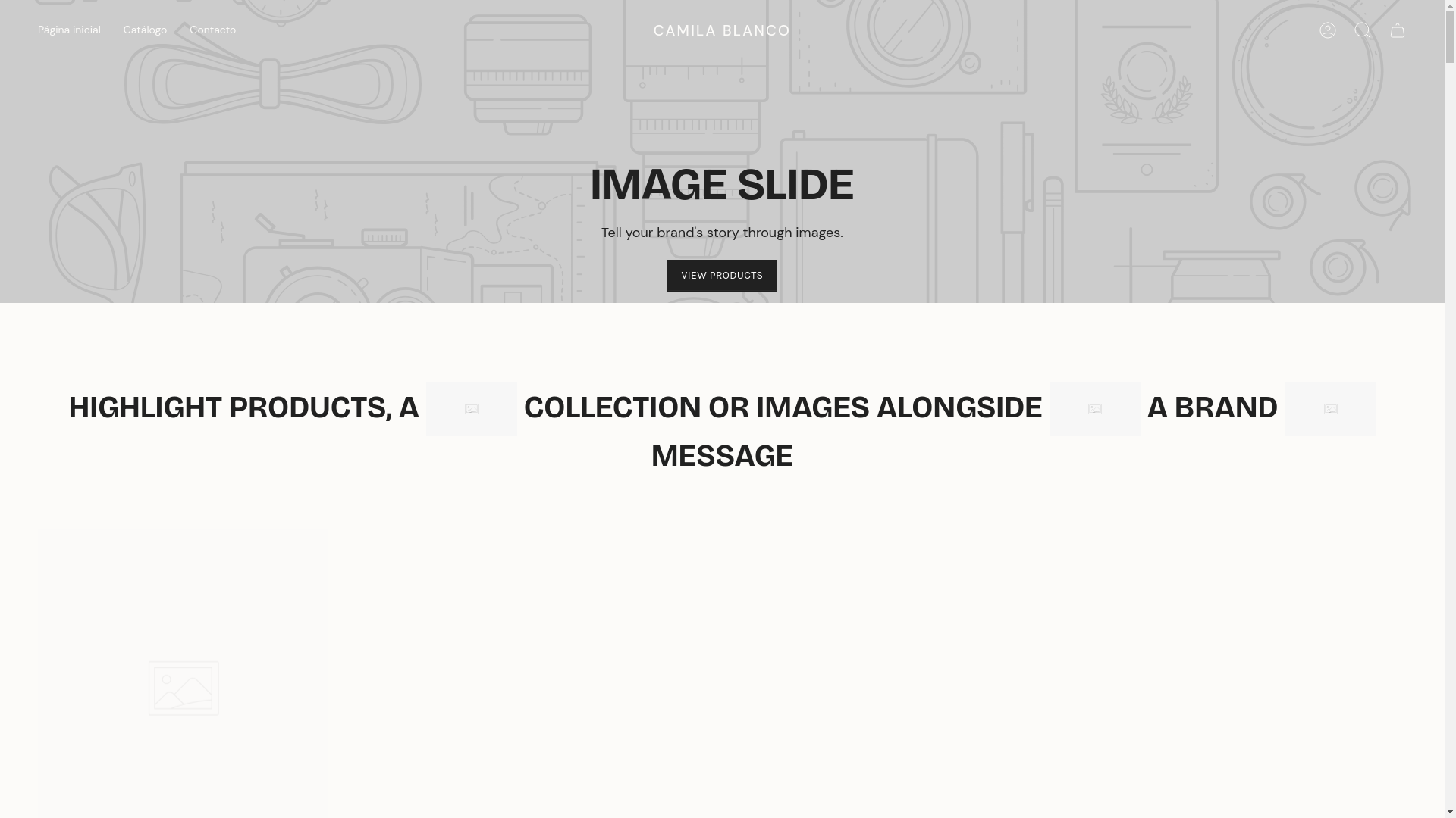 website screenshot of https://camilablanco.es/