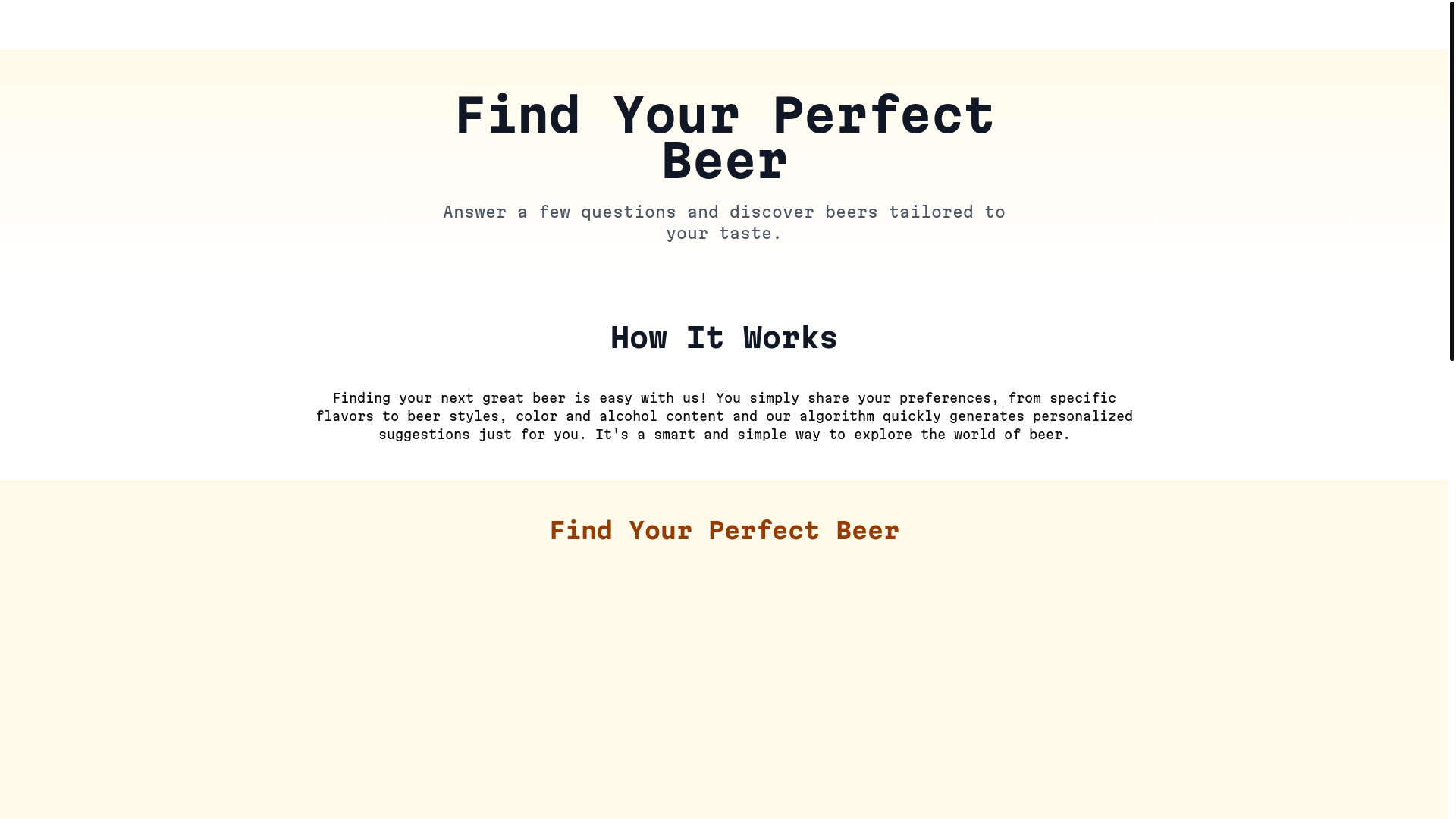 website screenshot of https://tastethis.beer/