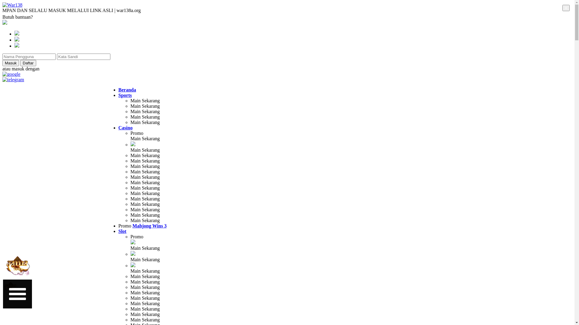 website screenshot of https://war138palingasik.com/