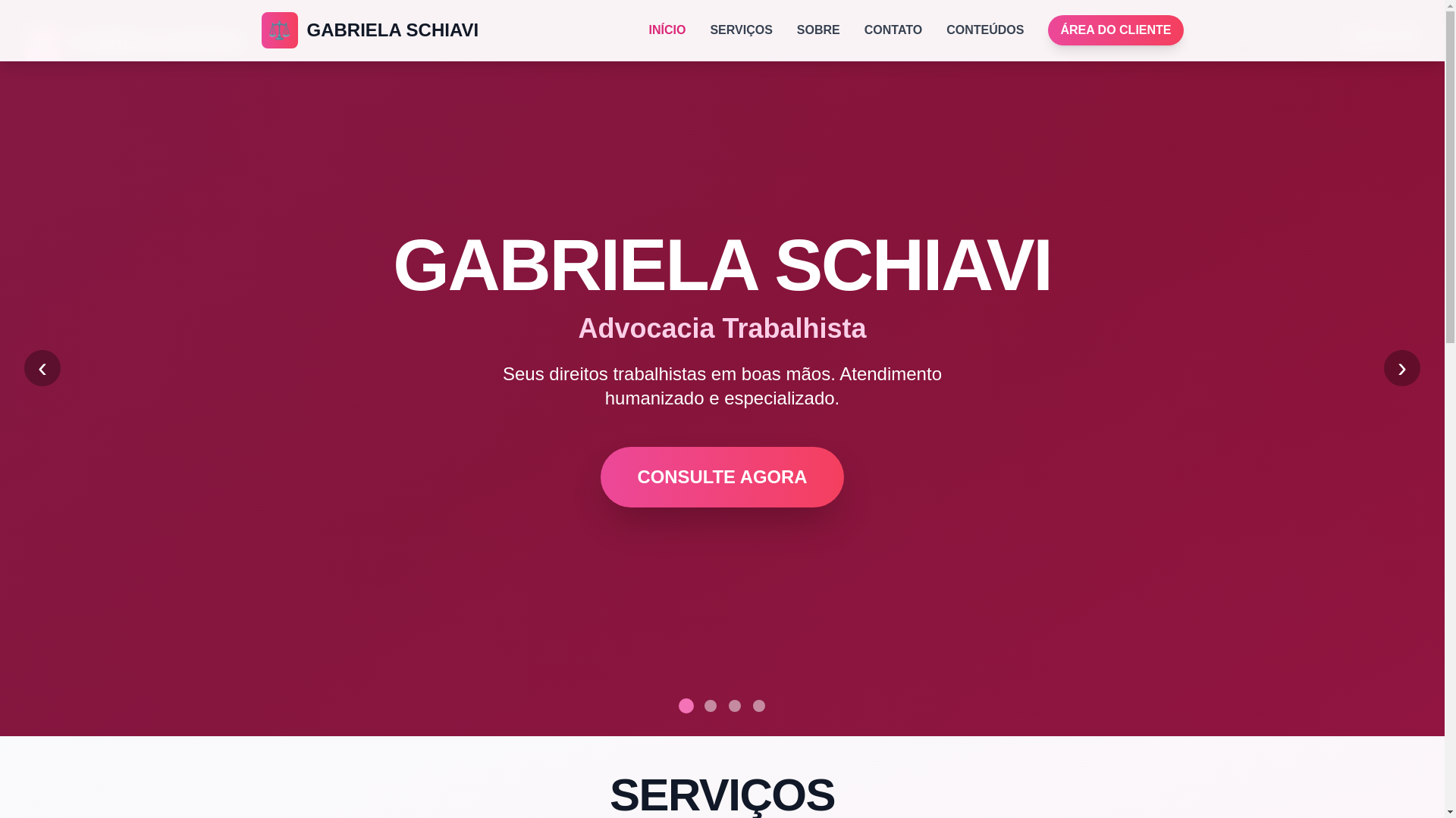 website screenshot of https://gabriela-schiavi-site.pages.dev/