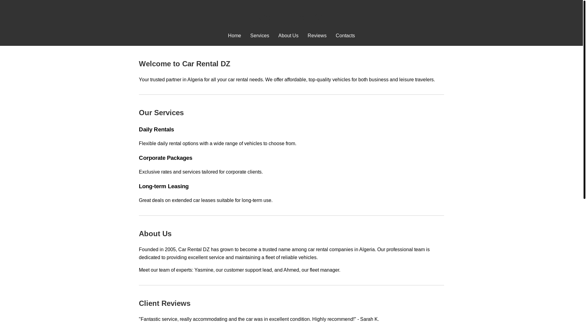 website screenshot of https://dzacawepa.store/