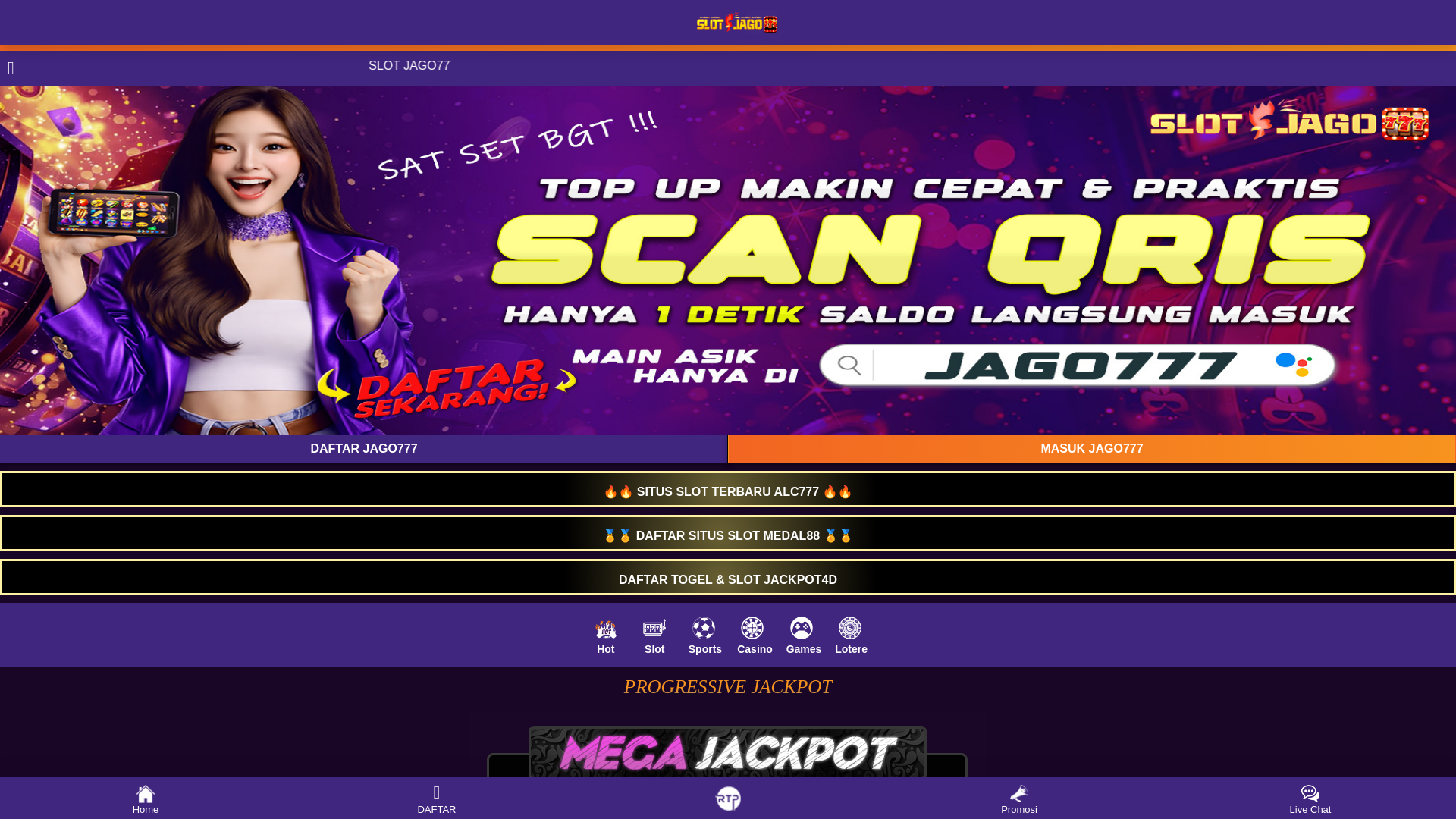 website screenshot of https://001-ampjago777.pages.dev/