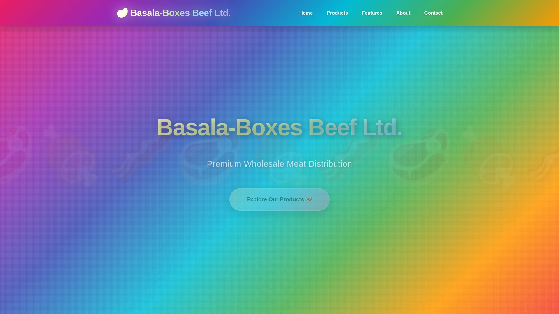 website screenshot of https://basala-boxes.ca
