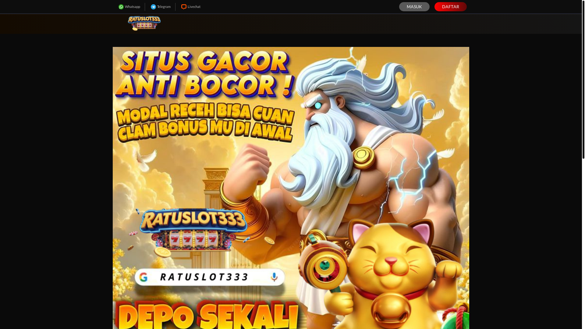 website screenshot of https://ratukidul.pages.dev/