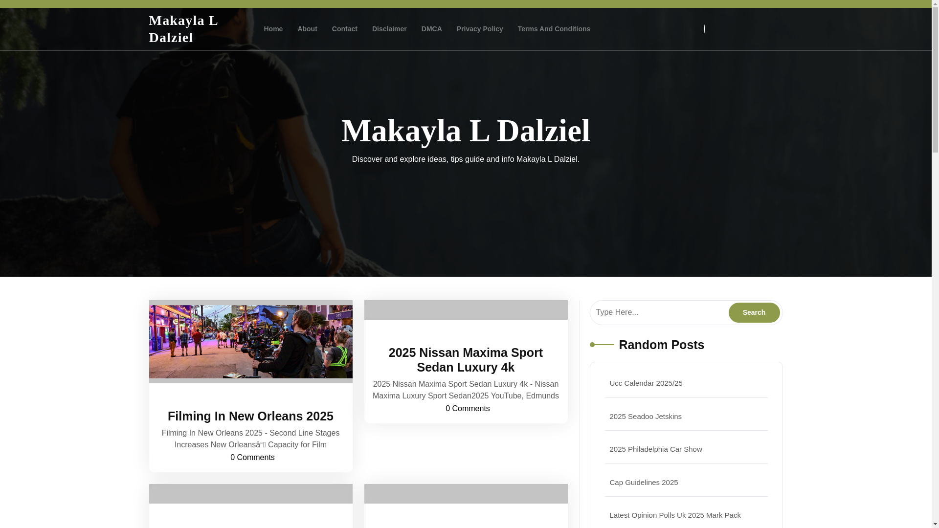 website screenshot of https://makaylaldalziel.pages.dev/