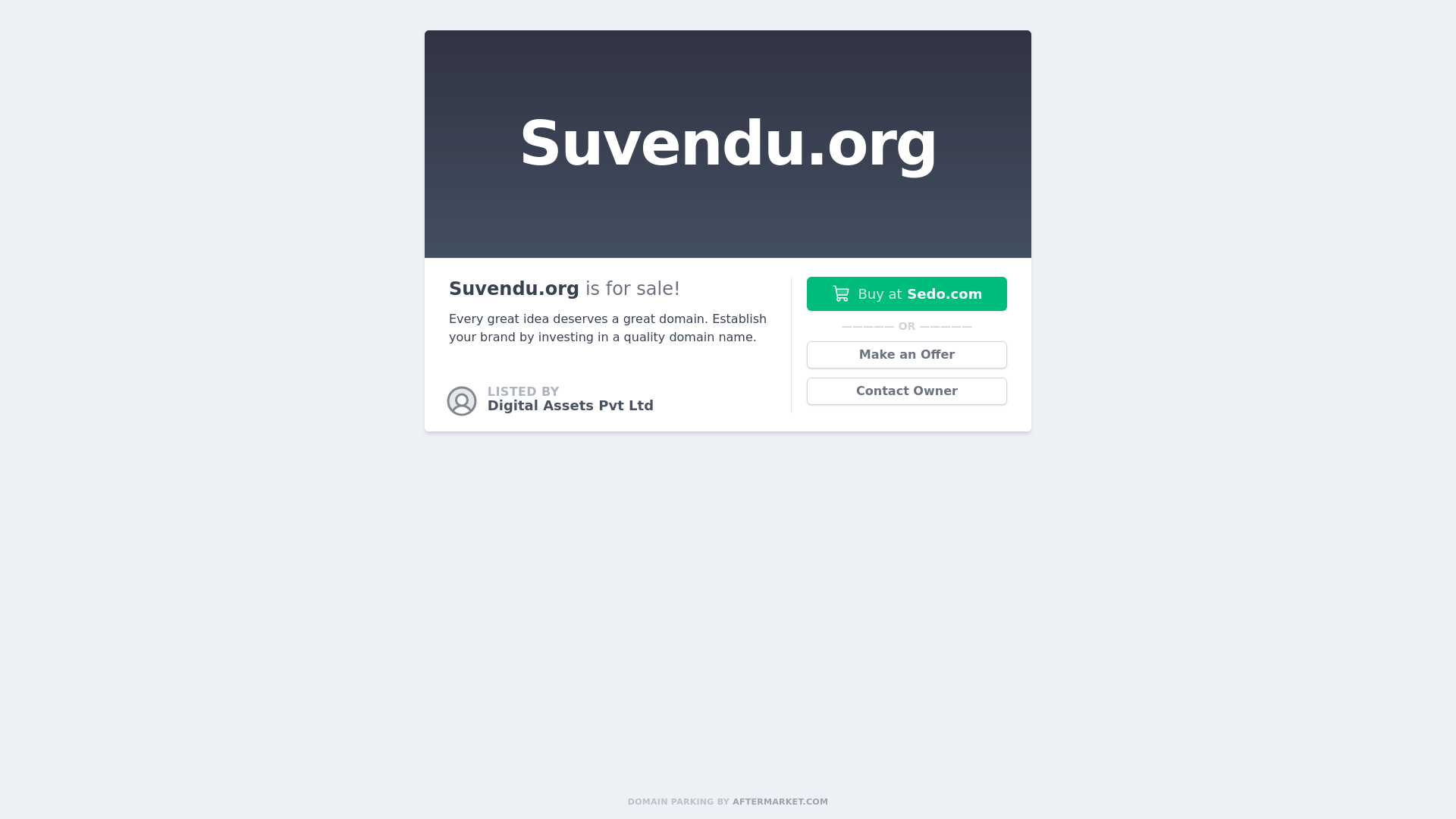 website screenshot of https://suvendu.org/