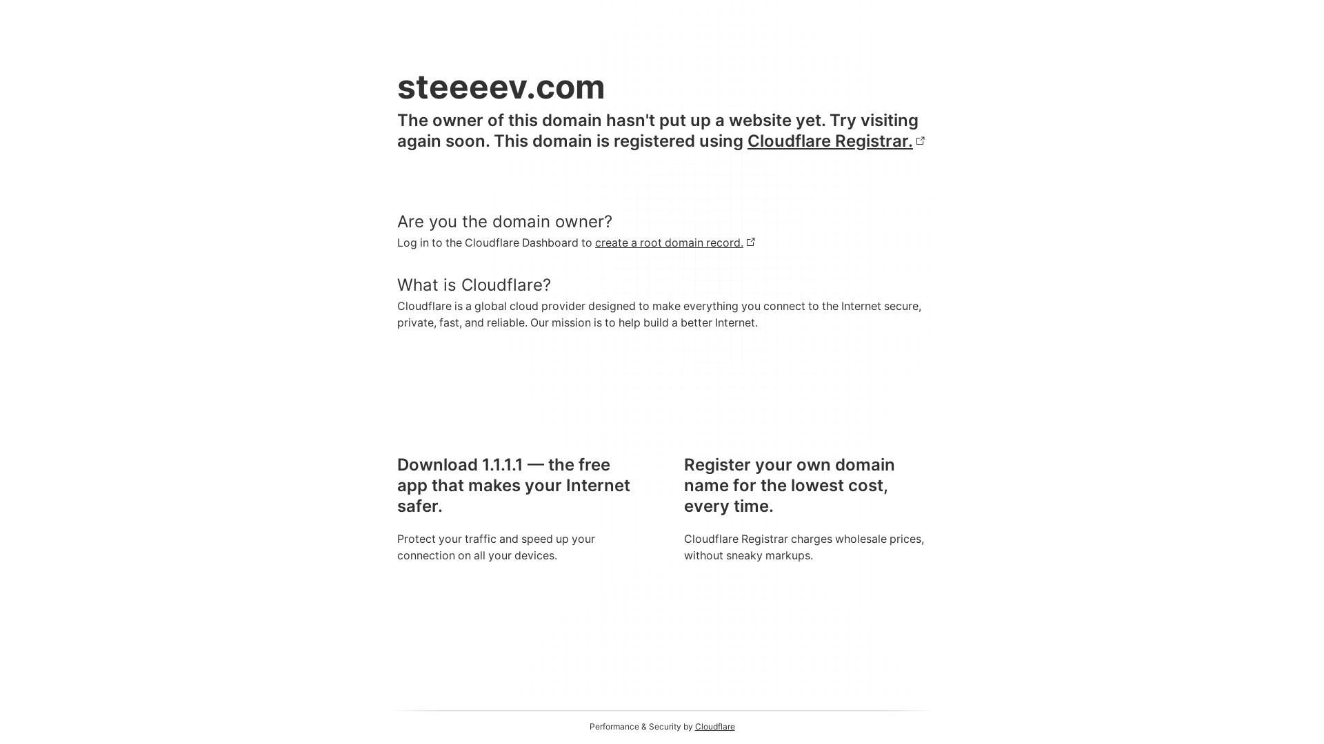 website screenshot of https://steeeev.com/