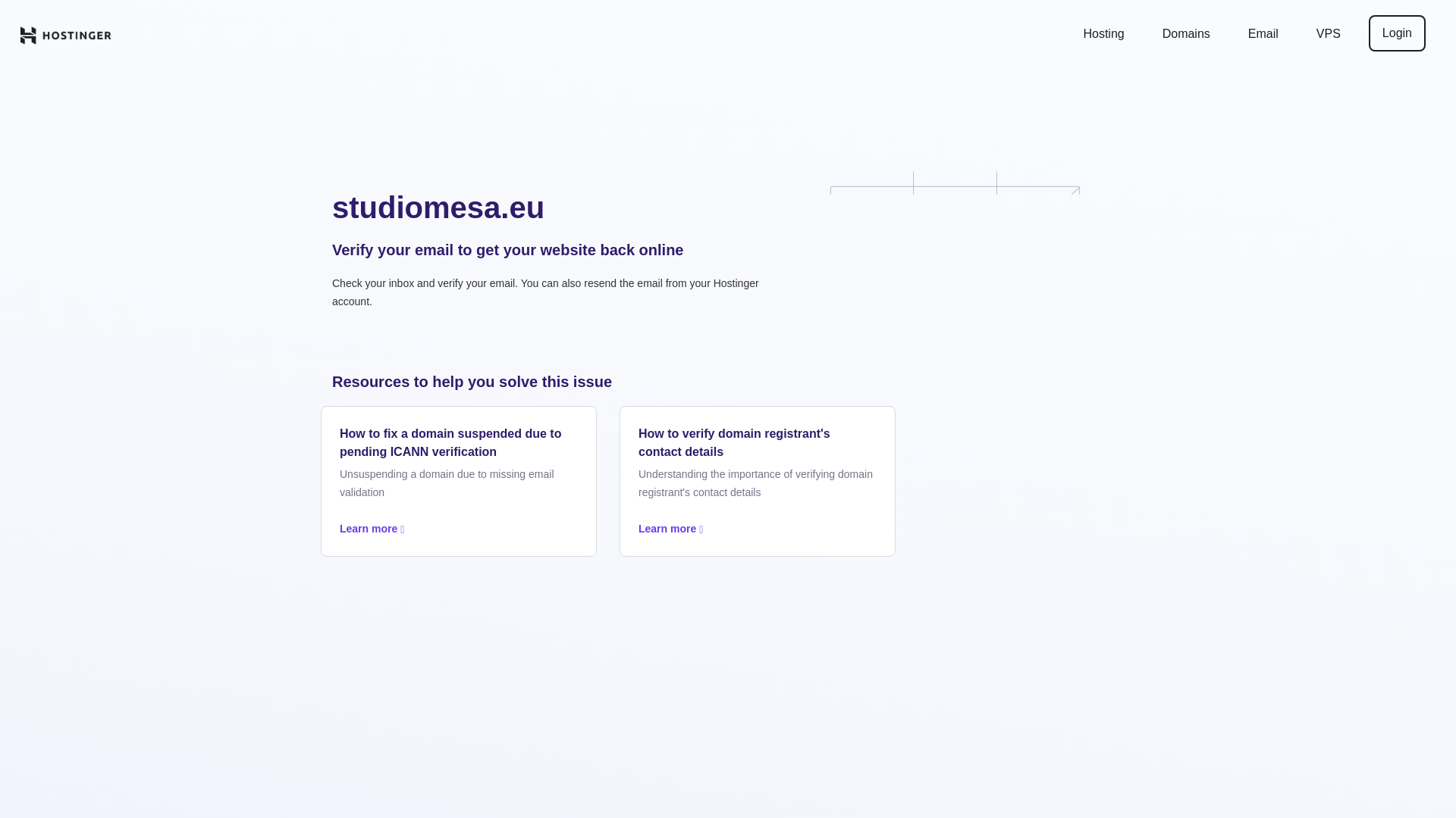 website screenshot of https://studiomesa.eu