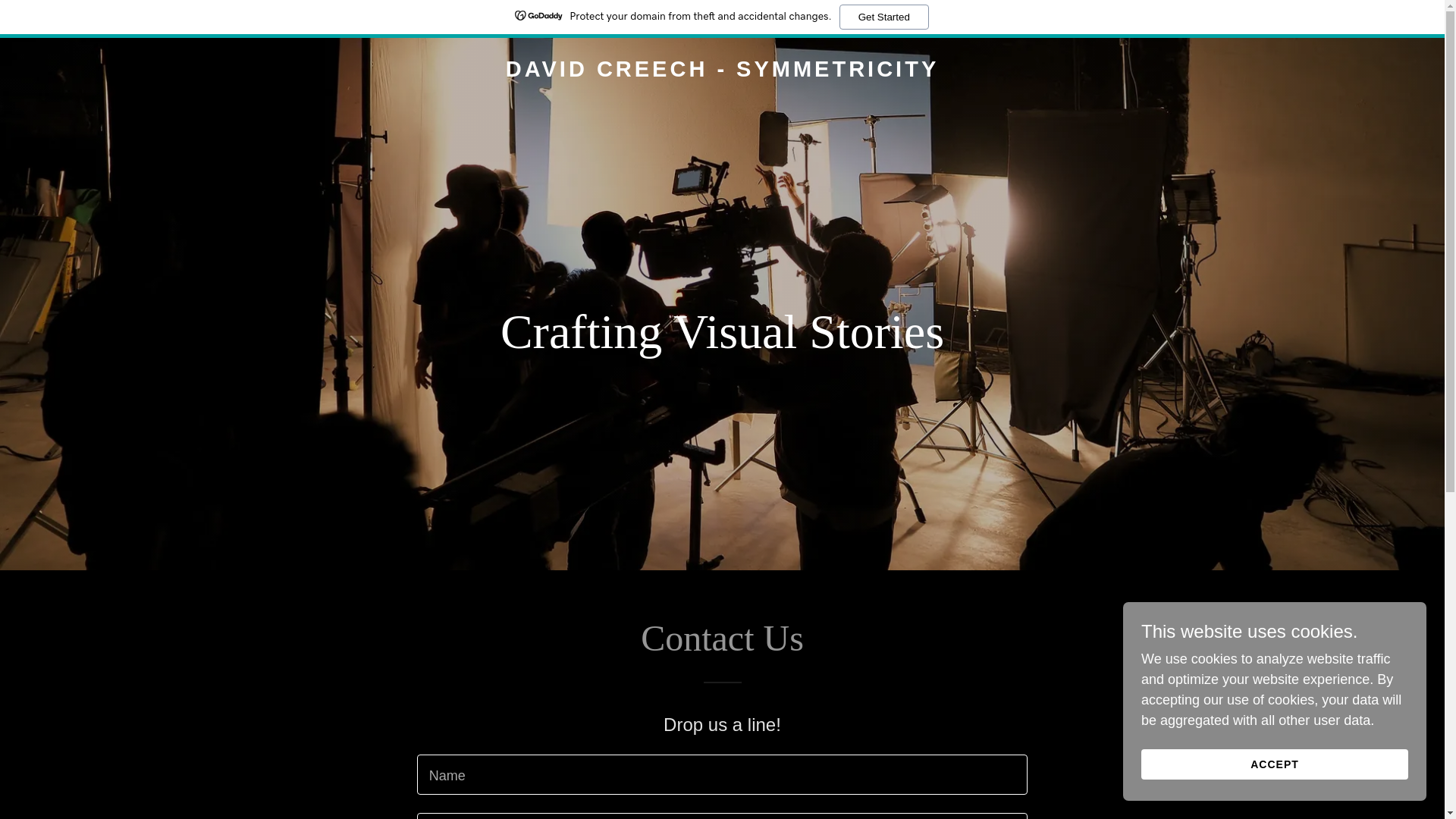 website screenshot of https://david-creech.com/