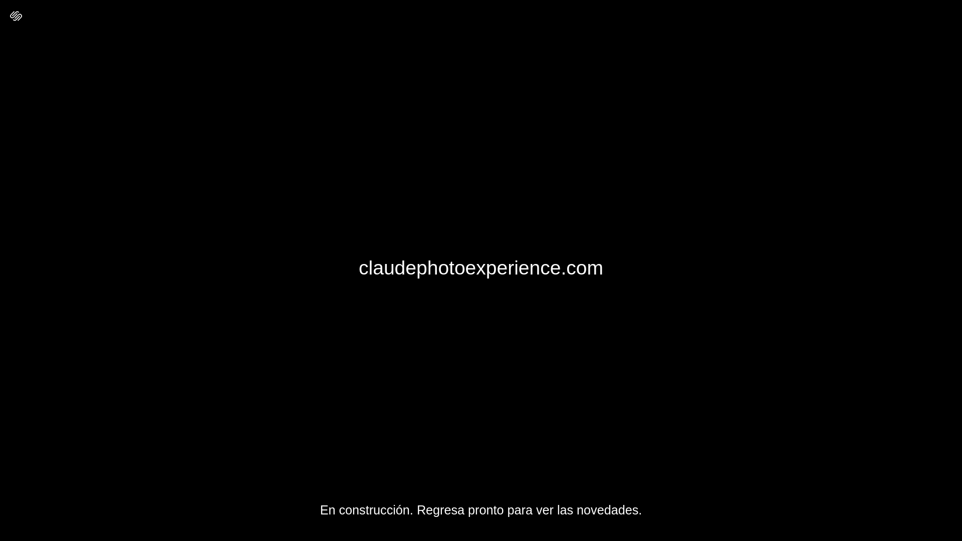 website screenshot of https://claudephotoexperience.com/