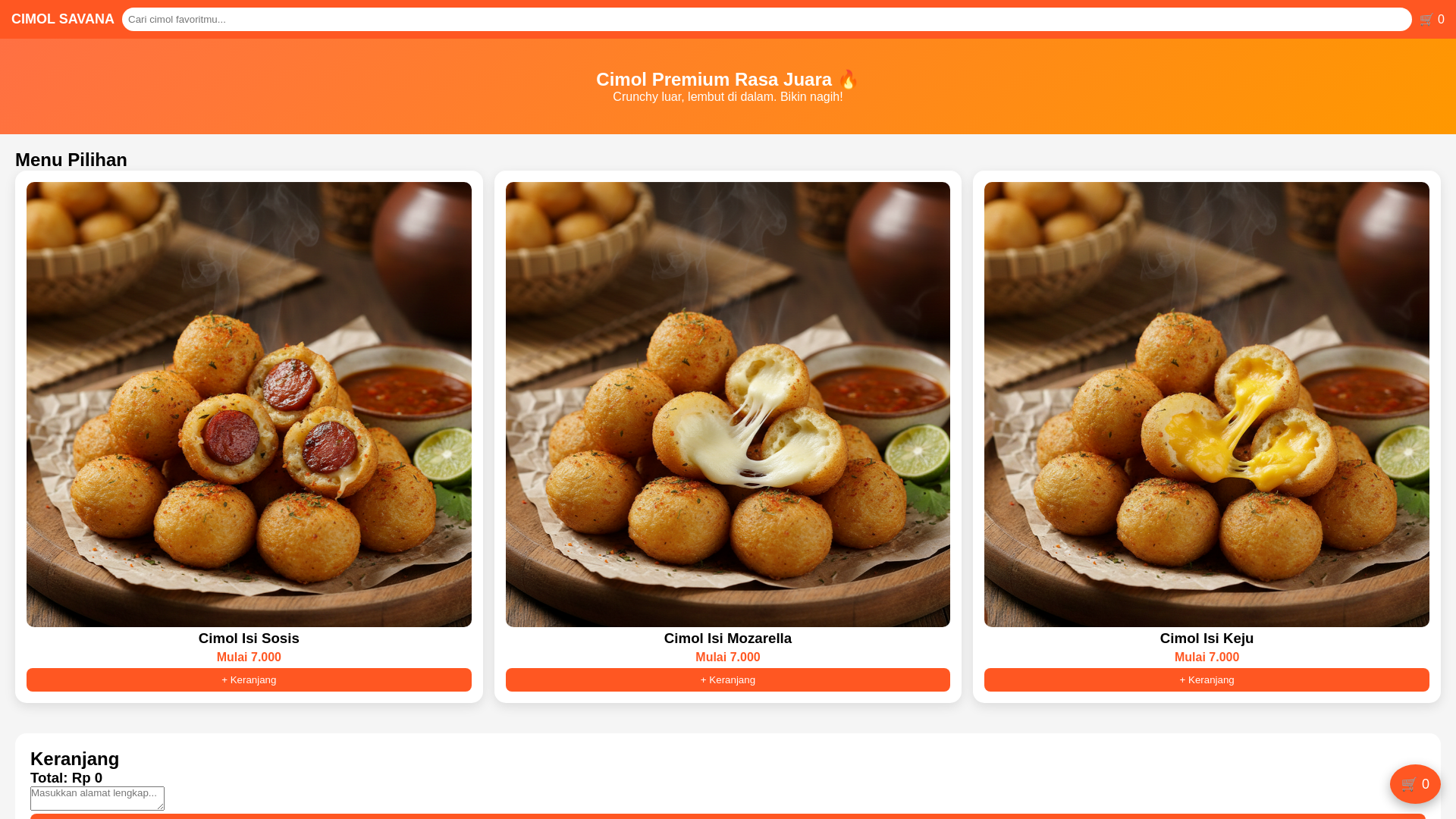 website screenshot of https://cimol-savana-katalog6.pages.dev/