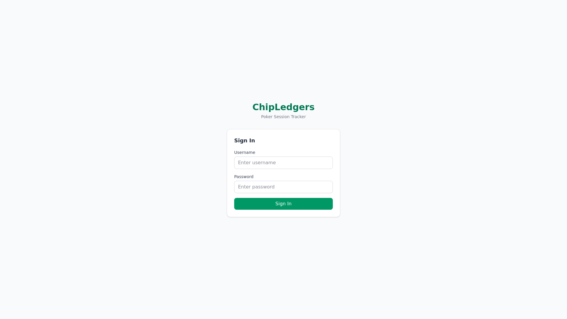 website screenshot of https://chipledgers.com/