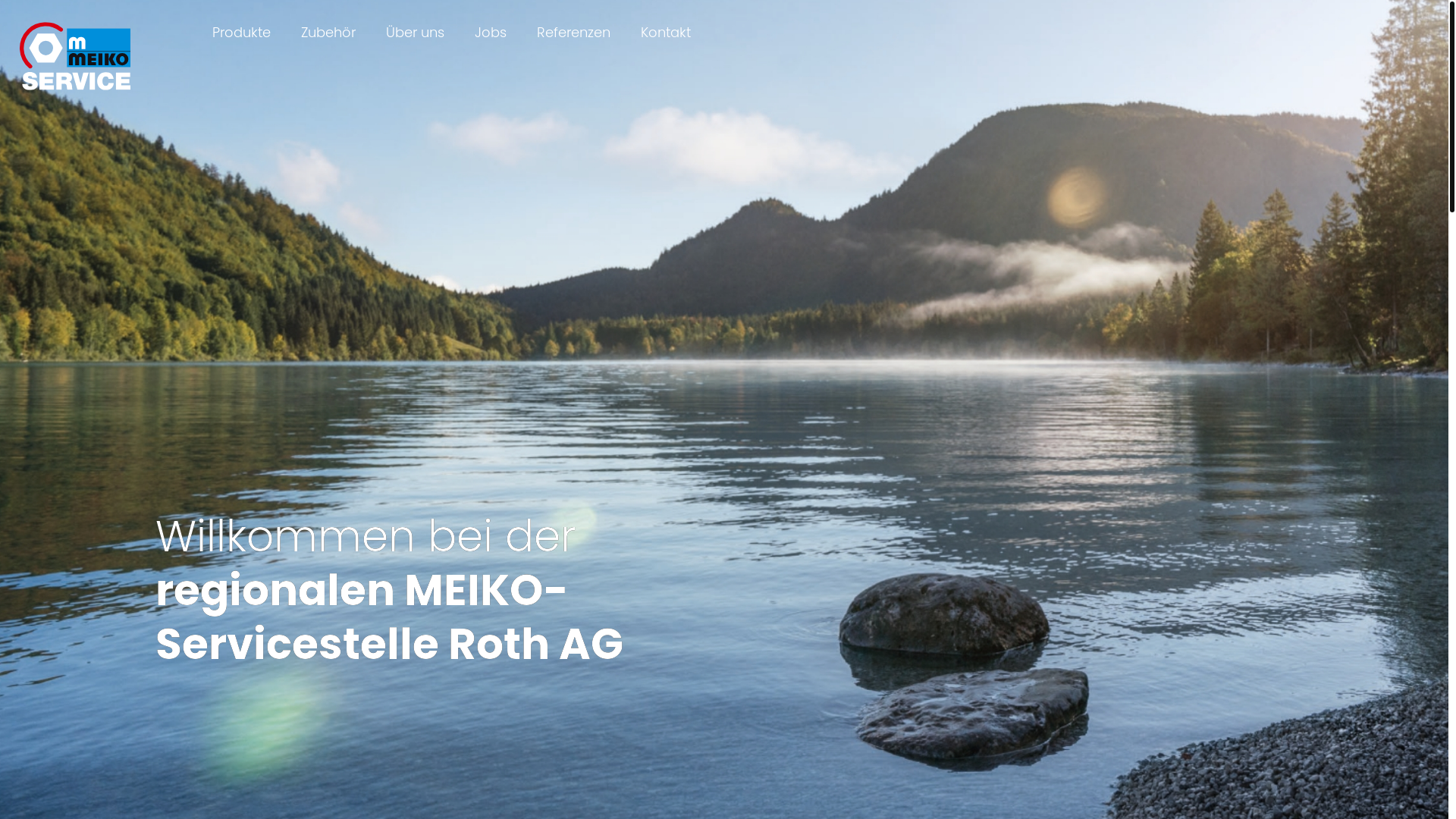 website screenshot of http://www.meiko-roth.ch/