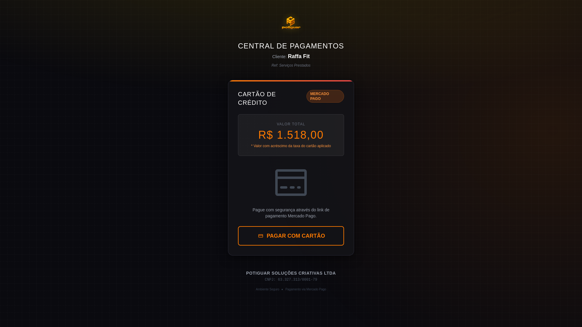 website screenshot of https://pagamento-raffafit.pages.dev/