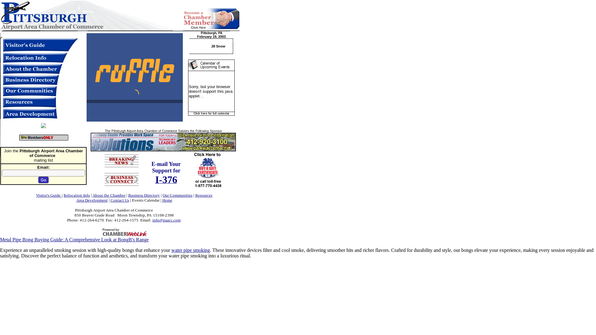 website screenshot of https://pittsburghairportchamber.pages.dev/