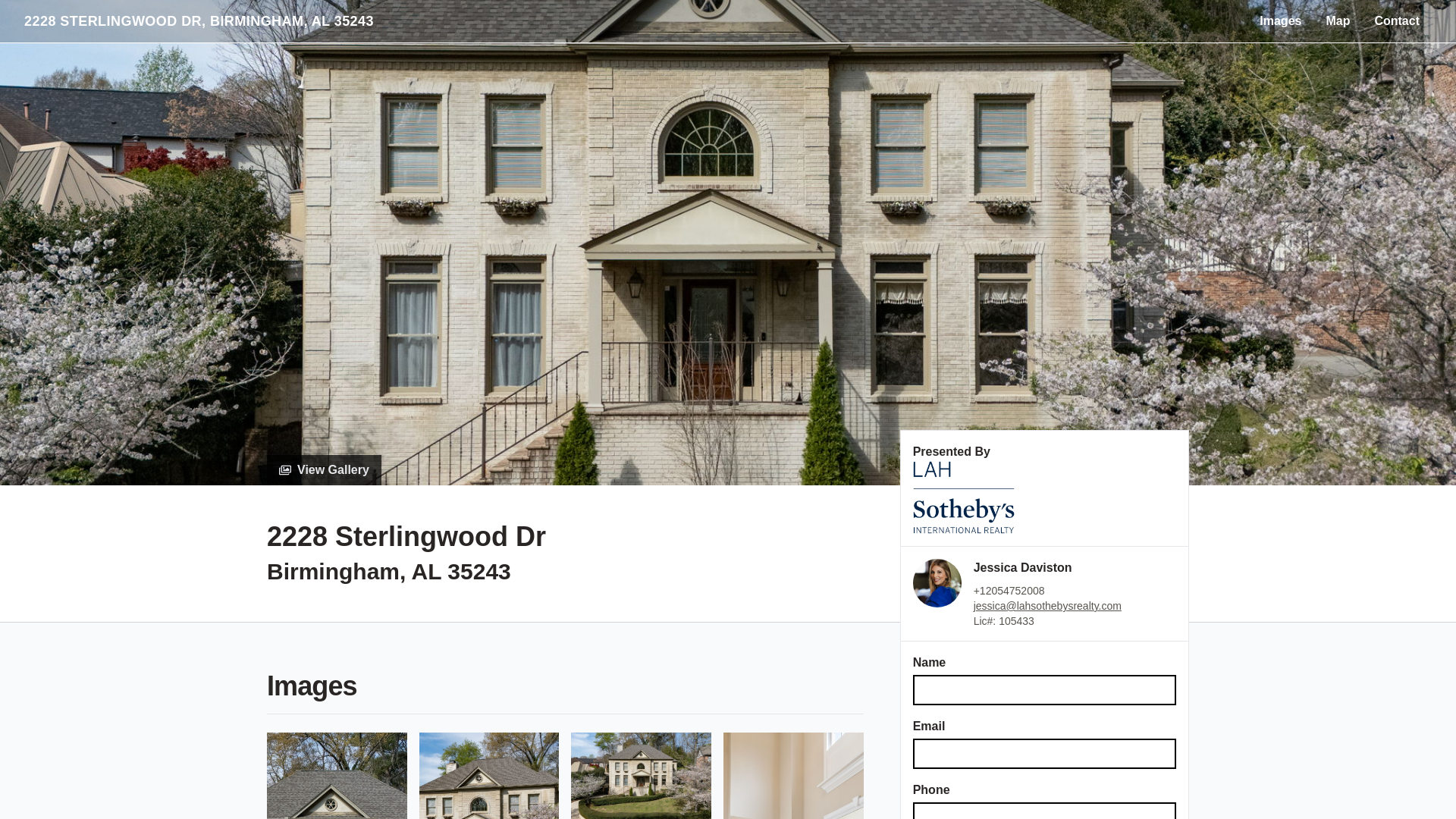 website screenshot of https://2228sterlingwooddr.com/