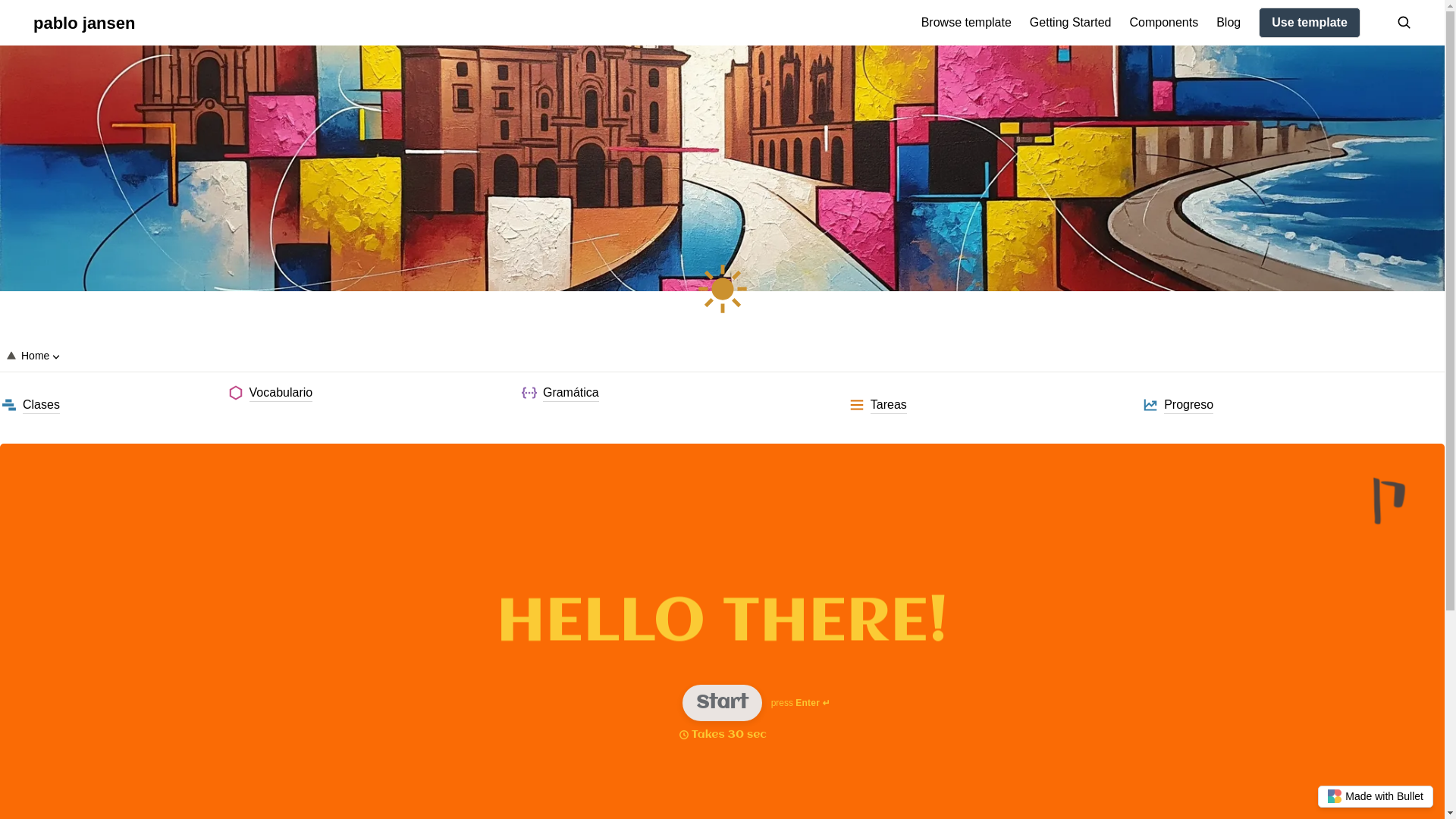 website screenshot of https://pablo-jansen-bullet.pages.dev/
