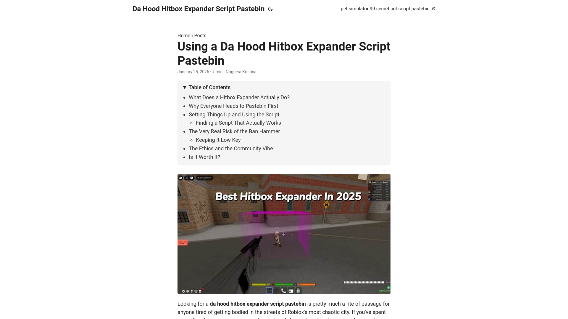 website screenshot of https://da-hood-hitbox-expander-script-pastebin.pages.dev/