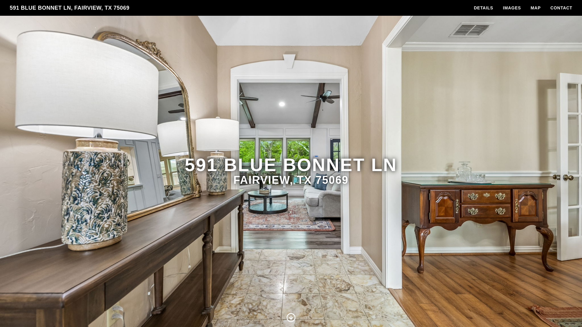 website screenshot of https://591bluebonnet.com/