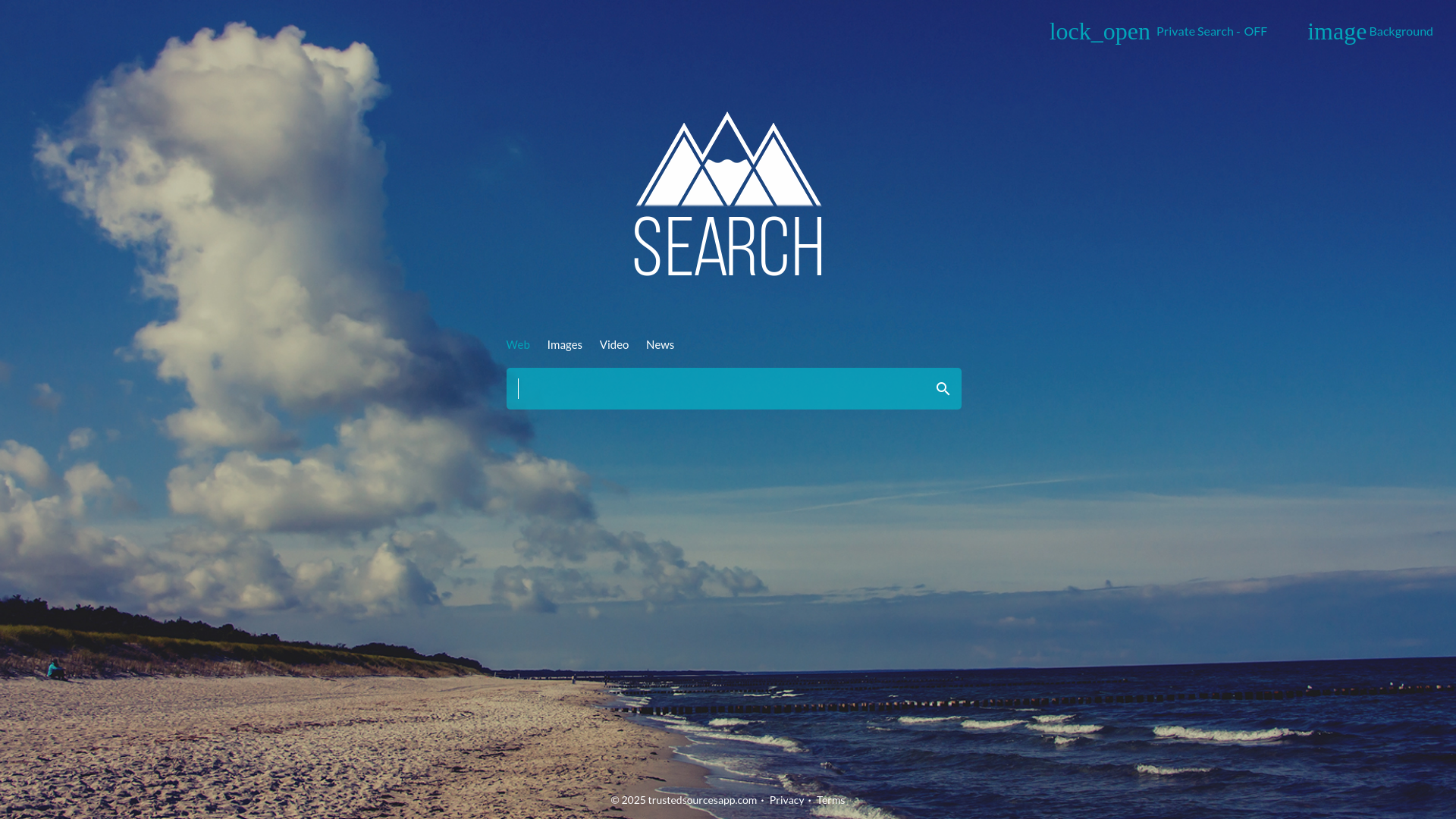 website screenshot of https://trustedsourcesapp.com/