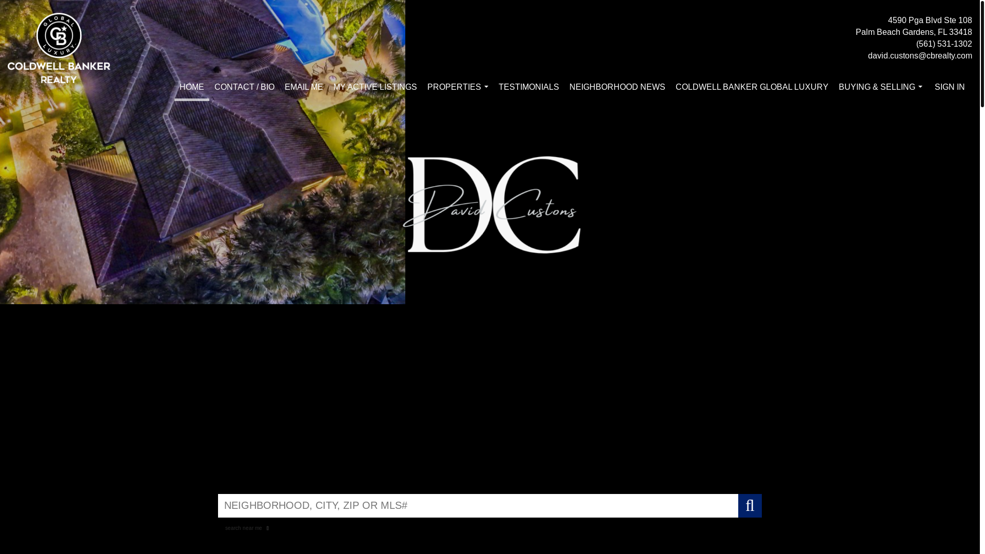 website screenshot of https://thedavidcustomsgroup.com/
