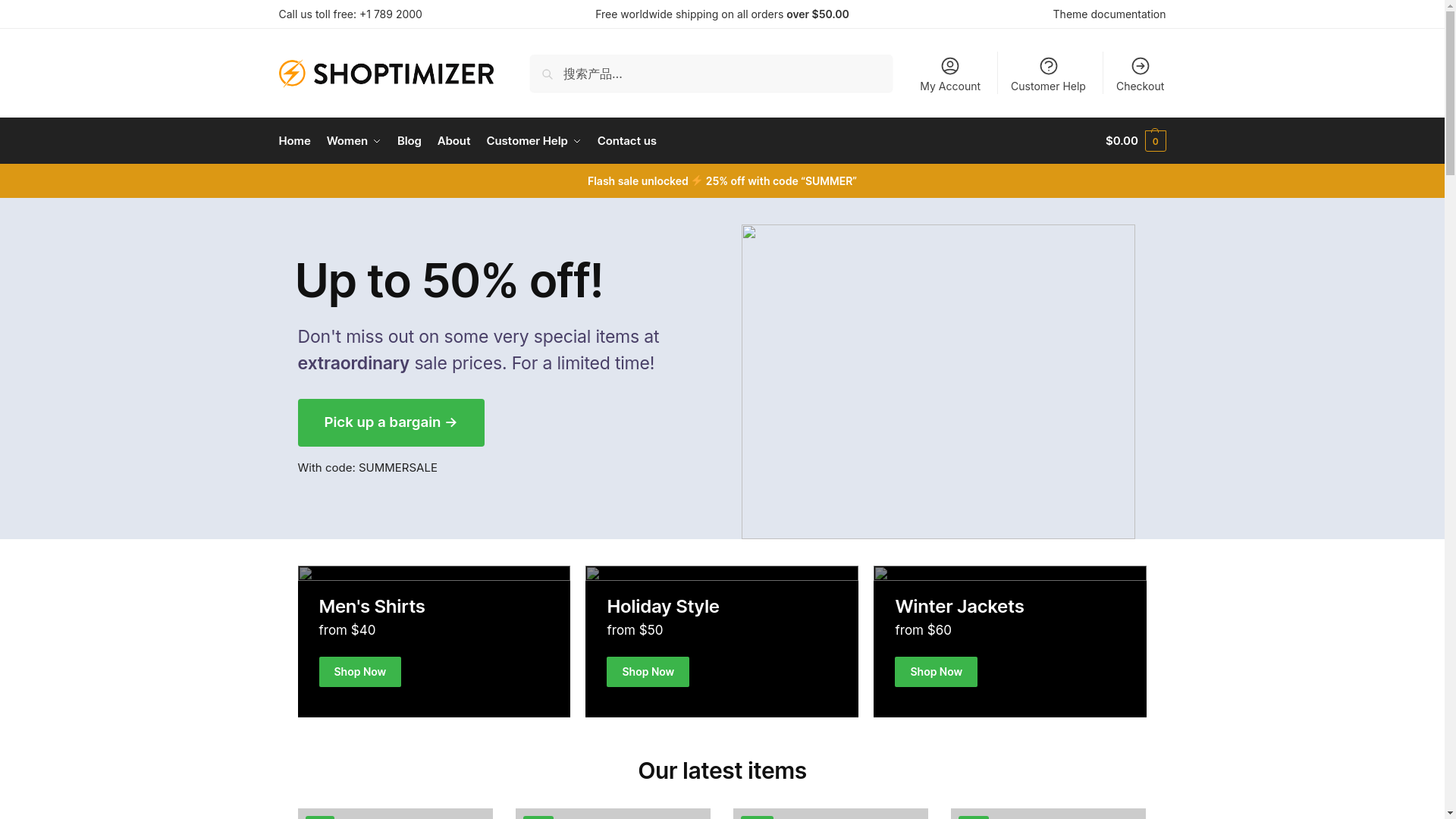 website screenshot of https://jhonbuy.com/