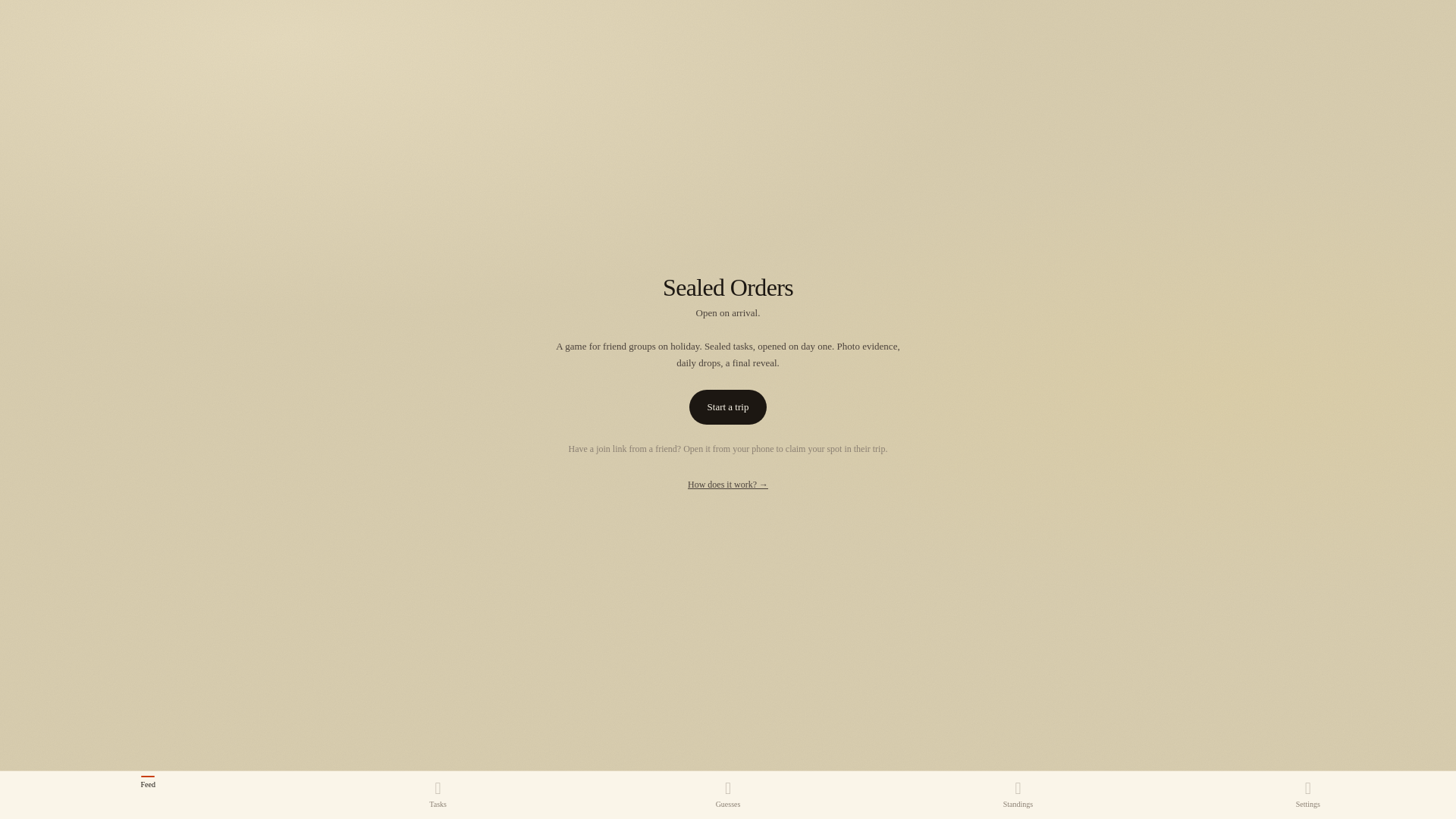 website screenshot of https://sealed-orders.pages.dev/