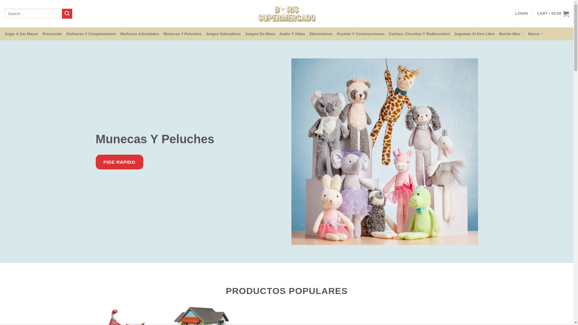 website screenshot of https://borissupermercado.com/