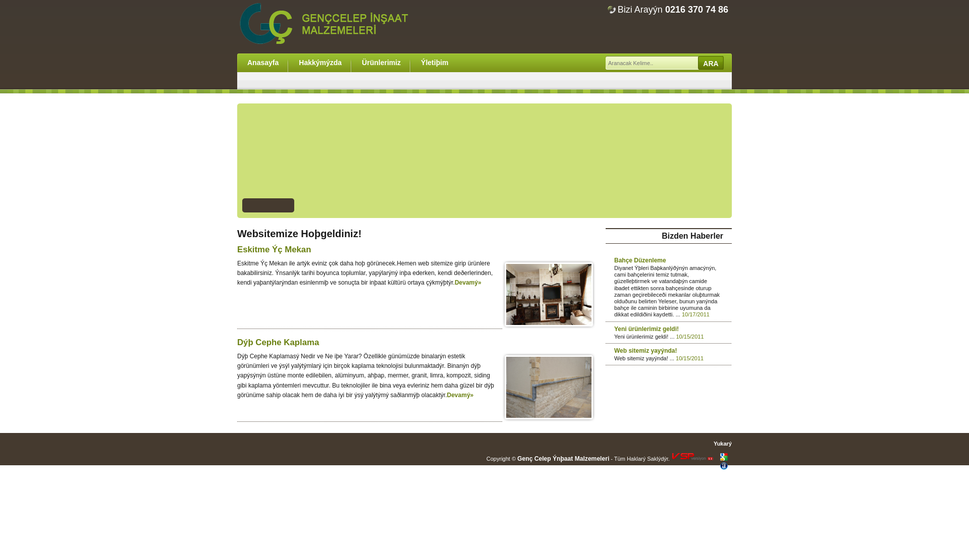 website screenshot of https://genccelepdogaltas.com/