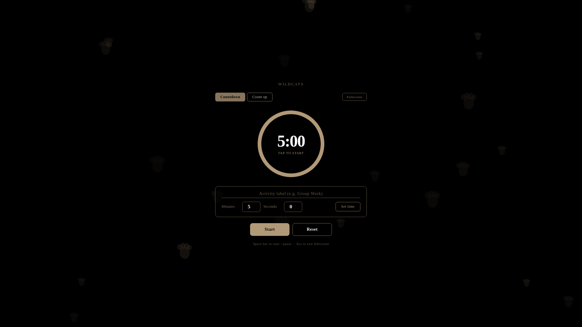website screenshot of https://classroom-timer.pages.dev/