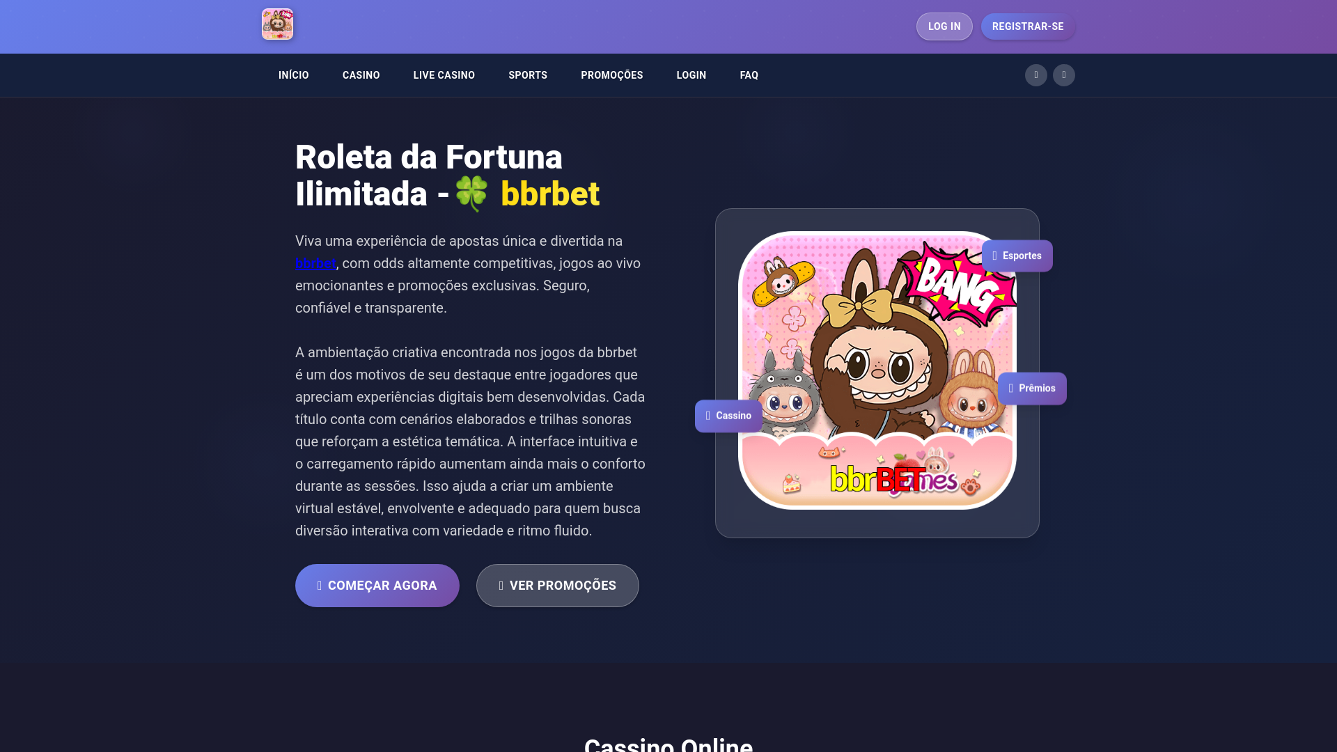 website screenshot of https://bbrbetavi.com/