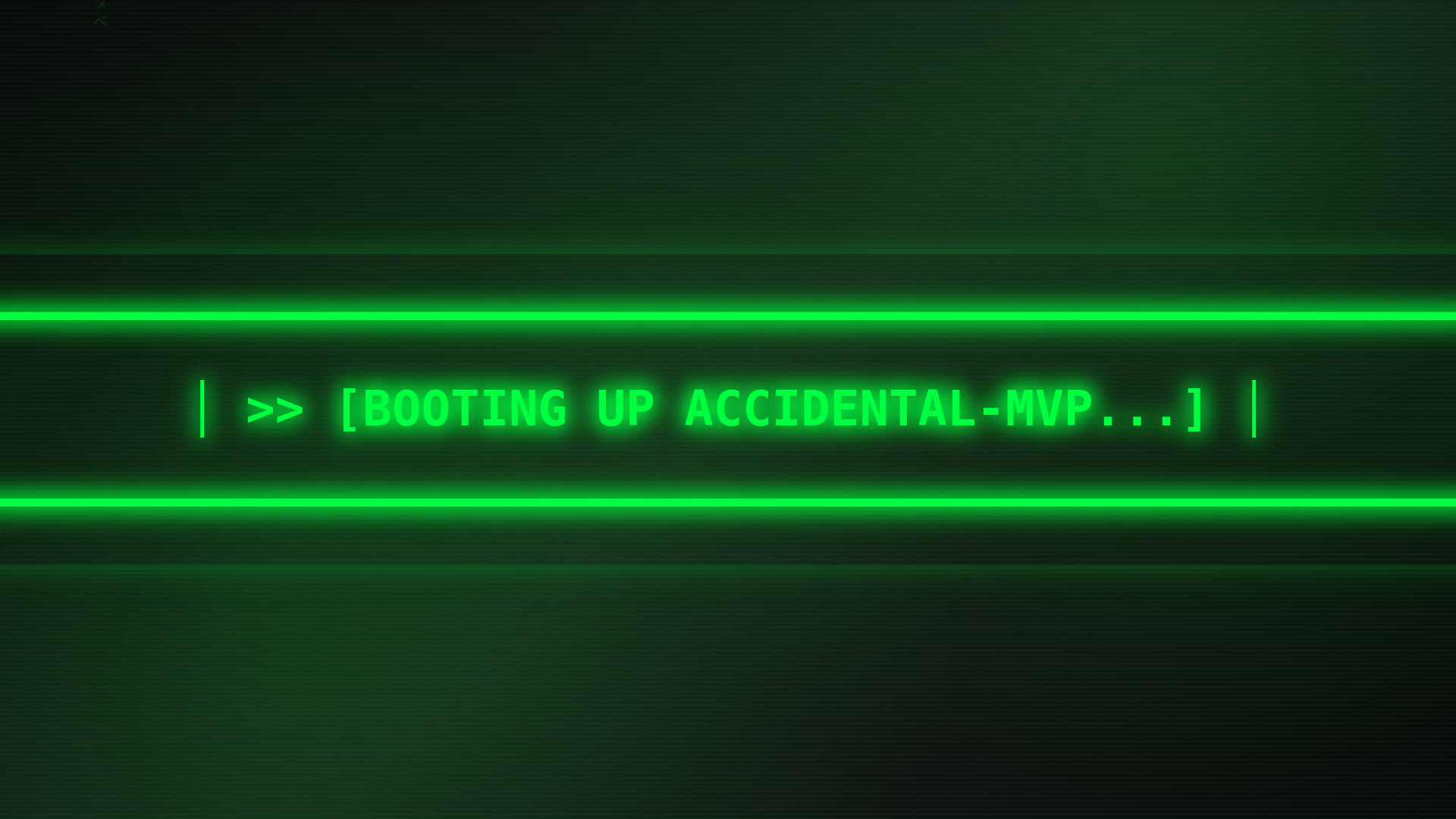 website screenshot of https://accidentalmvp.com/