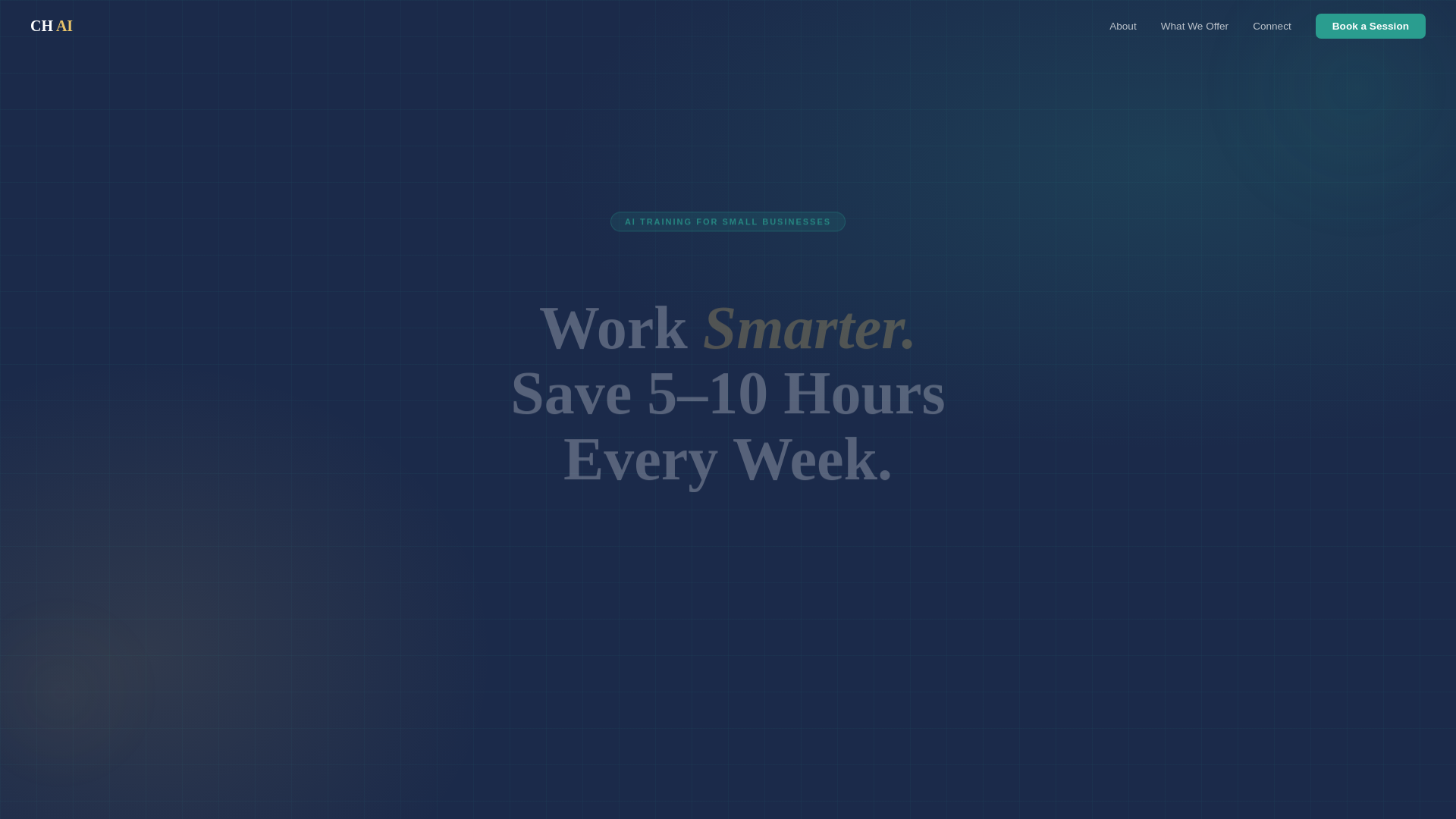 website screenshot of https://chaiconsults.com/