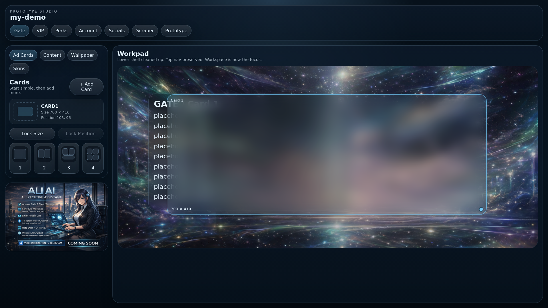 website screenshot of https://glassv3rebuild.pages.dev/
