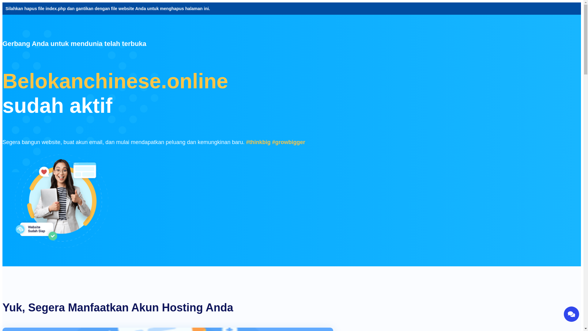 website screenshot of https://belokanchinese.online/